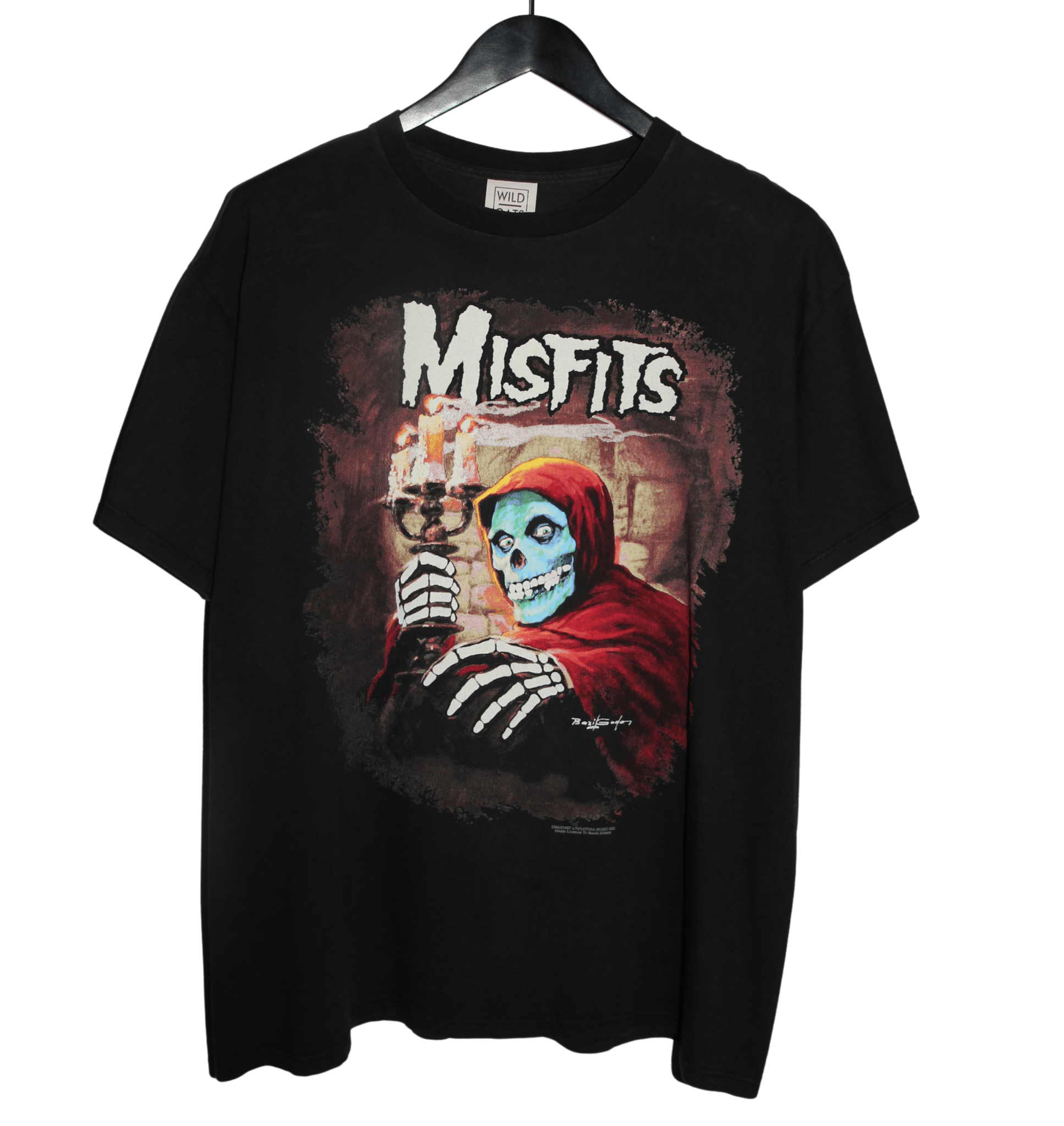 Misfits 1997 American Psycho Tour Shirt - Faded AU