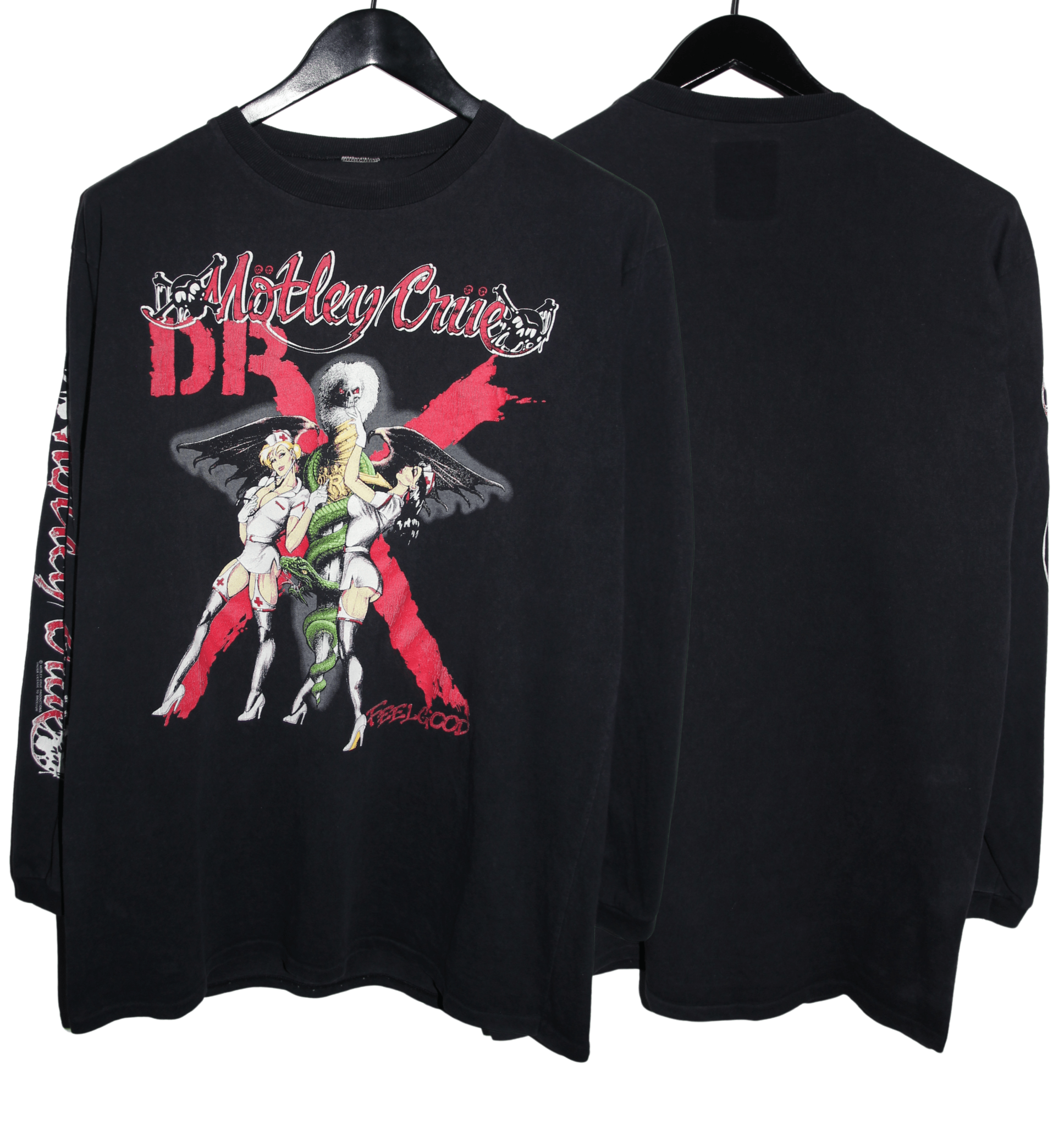 Motley Crue 1989 Dr. Feelgood Long Sleeve - Faded AU