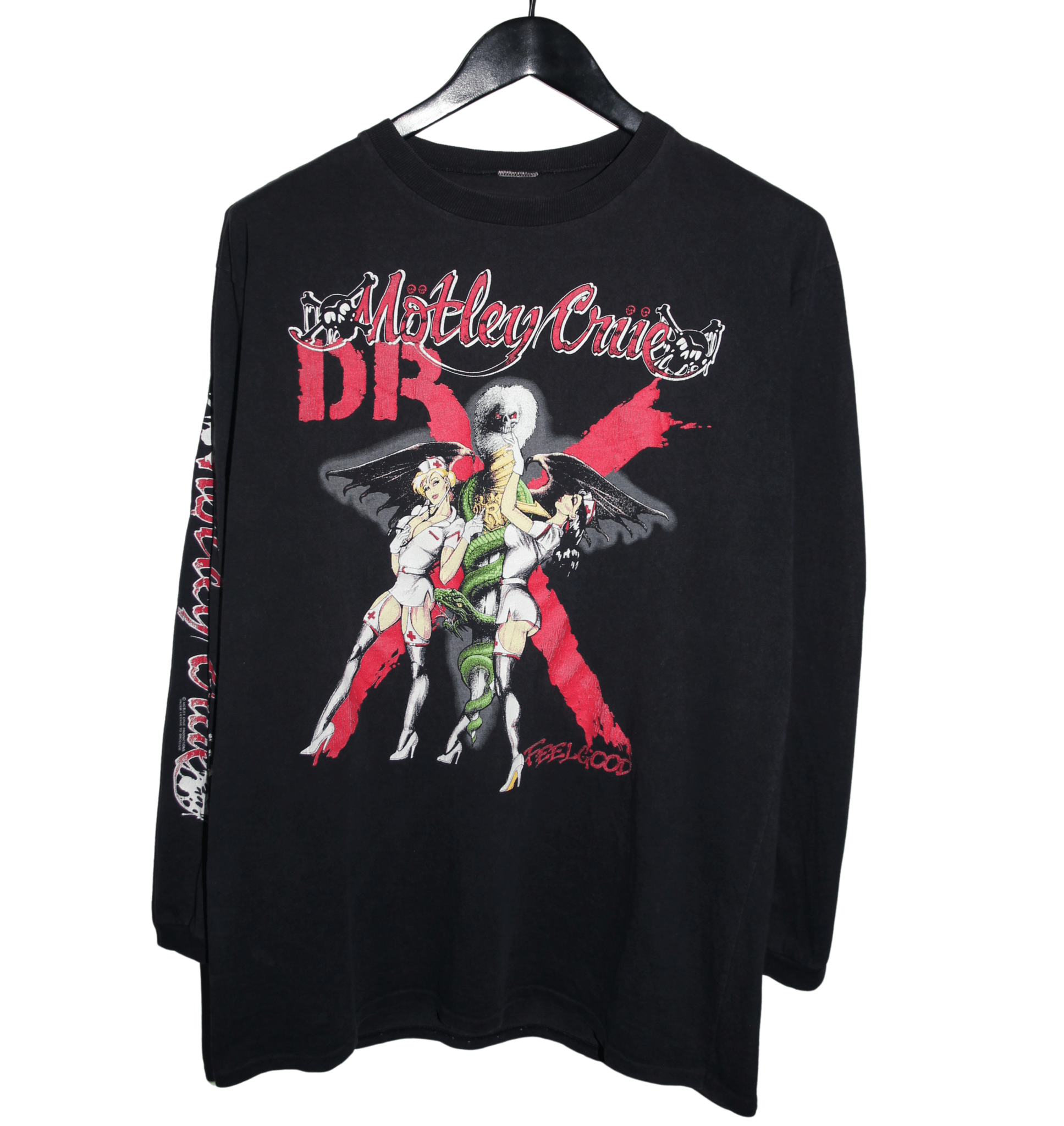 Motley Crue 1989 Dr. Feelgood Long Sleeve - Faded AU