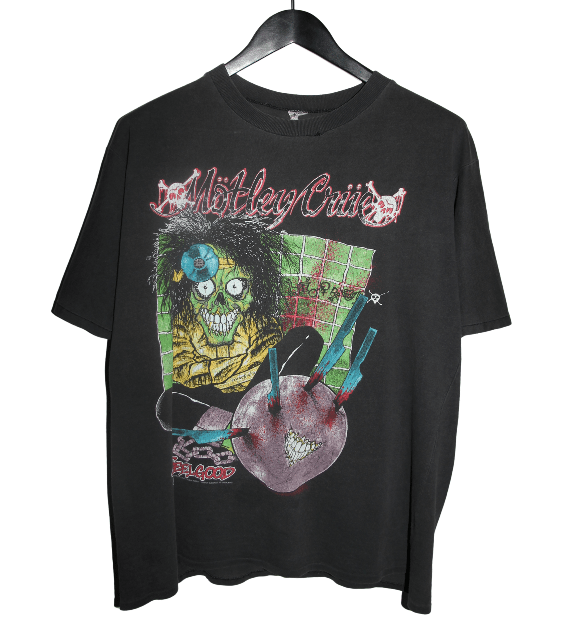 Motley Crue 1989/90 Dr. Feelgood Tour Shirt - Faded AU