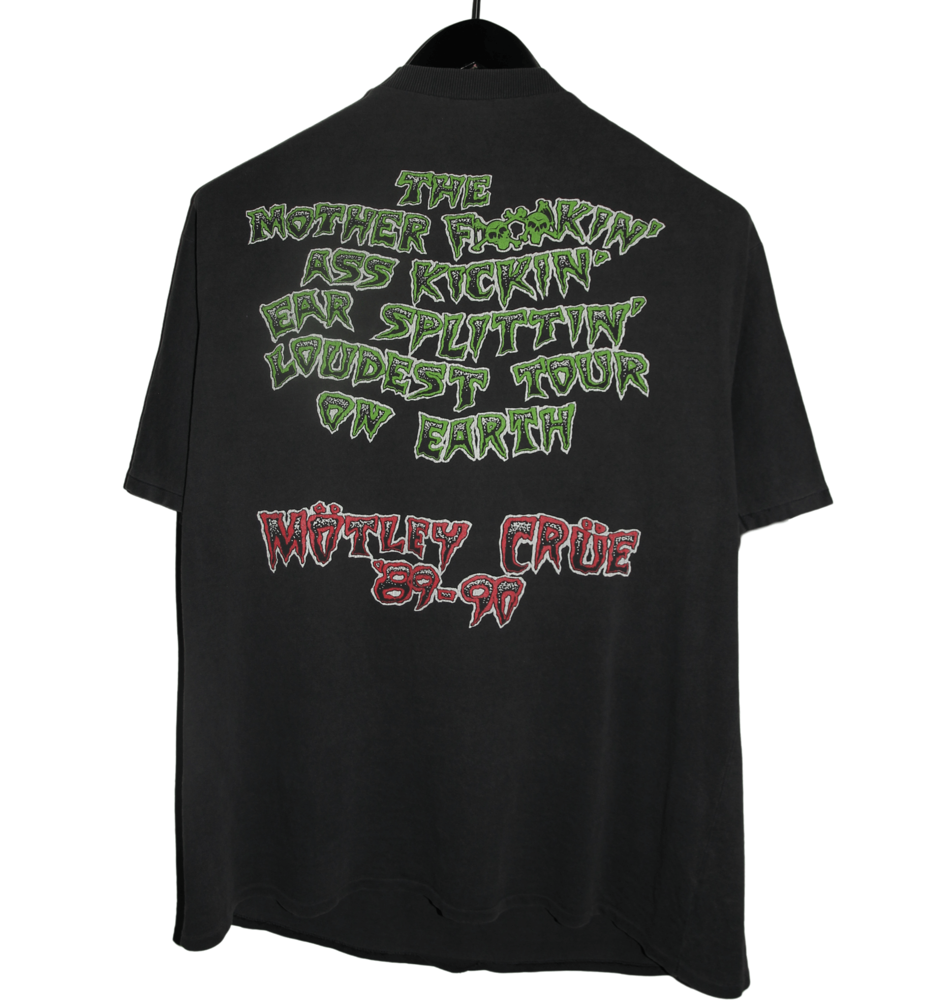 Motley Crue 1989/90 Dr. Feelgood Tour Shirt - Faded AU
