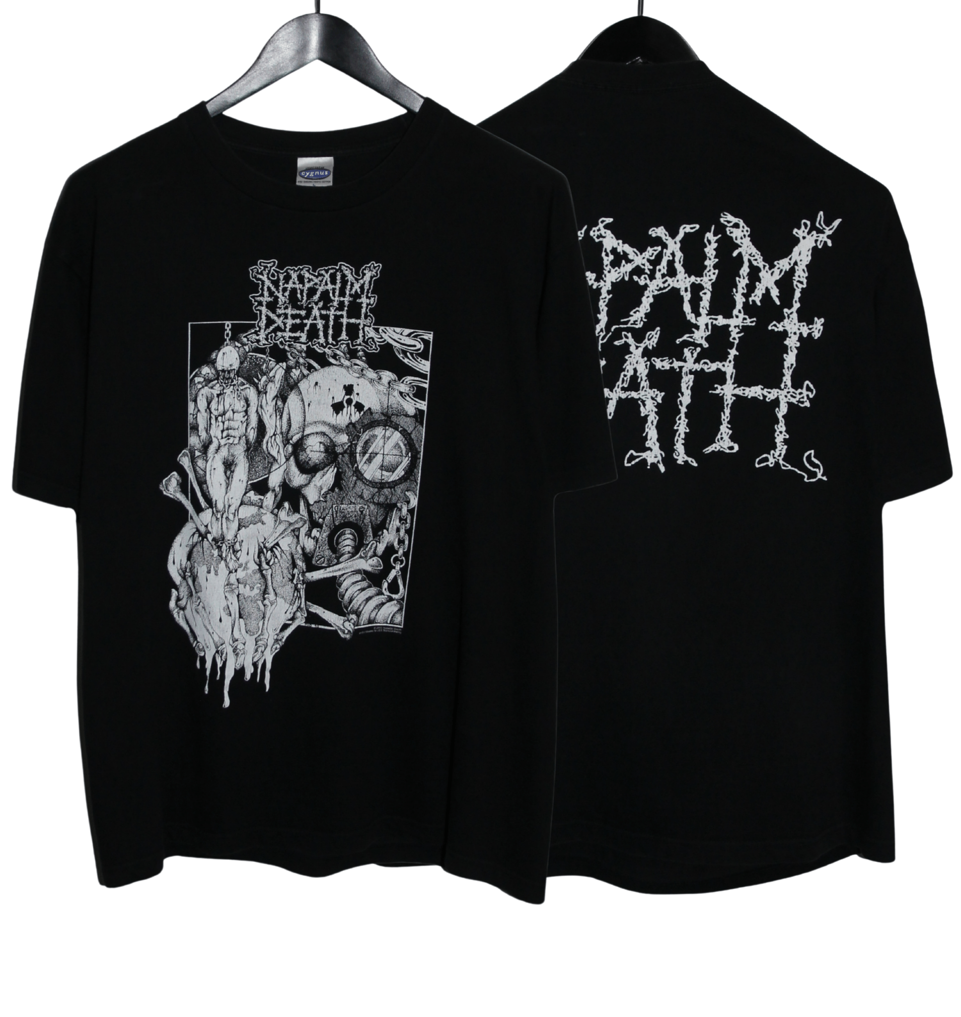 Napalm Death 2003 Noise for Music's Sake Album Shirt - Faded AU
