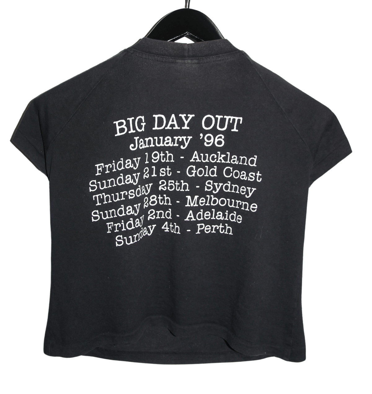 Nick Cave and the Bad Seeds 1996 Big Day Out Shirt - Faded AU