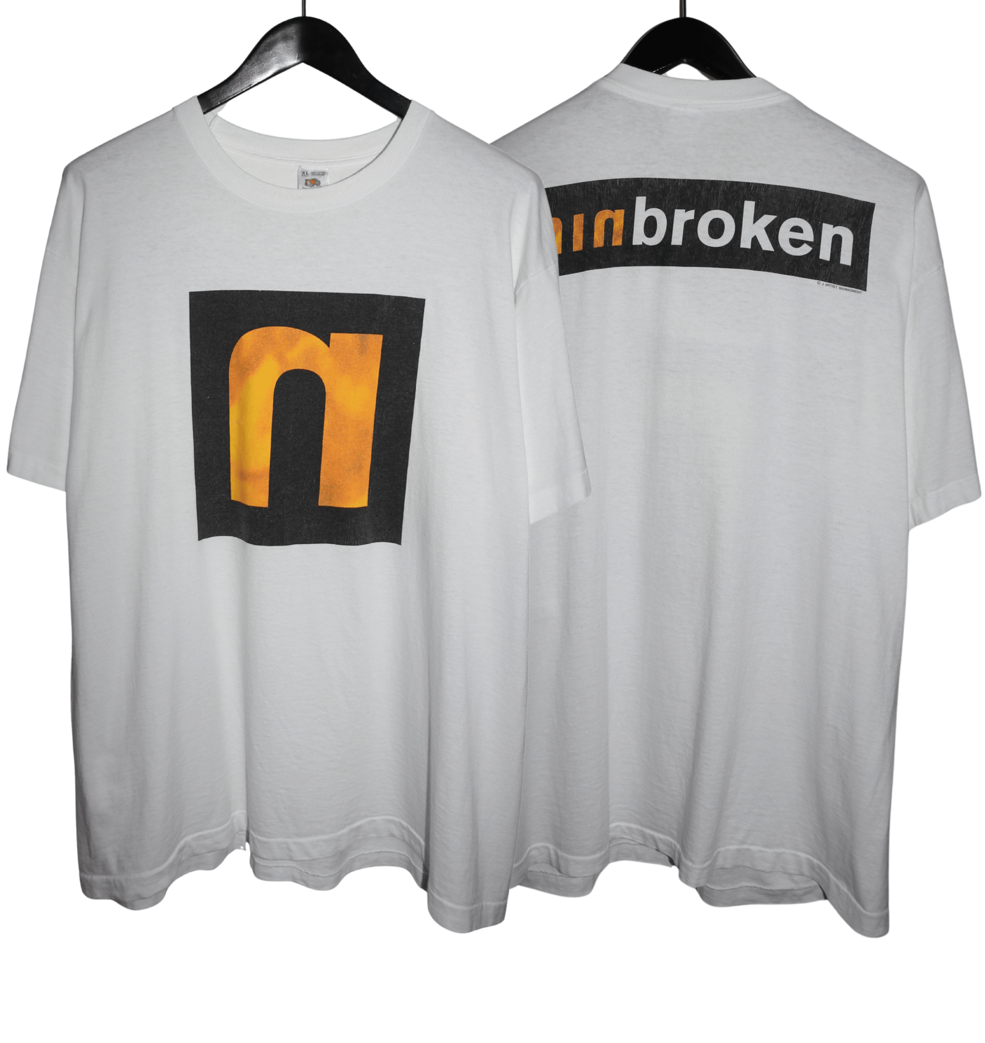 Nine Inch Nails 1994 Broken Album Shirt - Faded AU