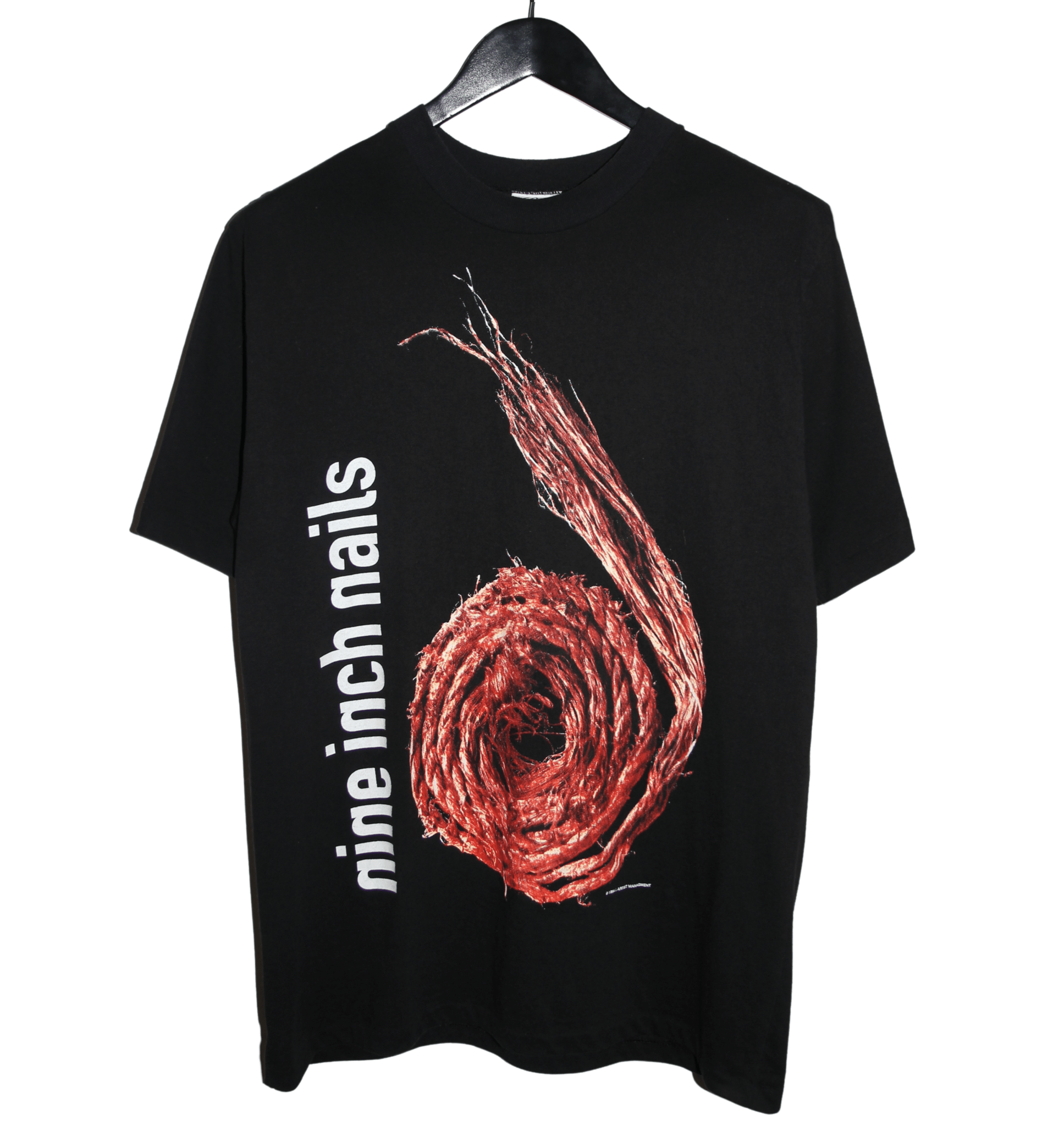 Nine Inch Nails 1995 Further Down The Spiral Shirt - Faded AU