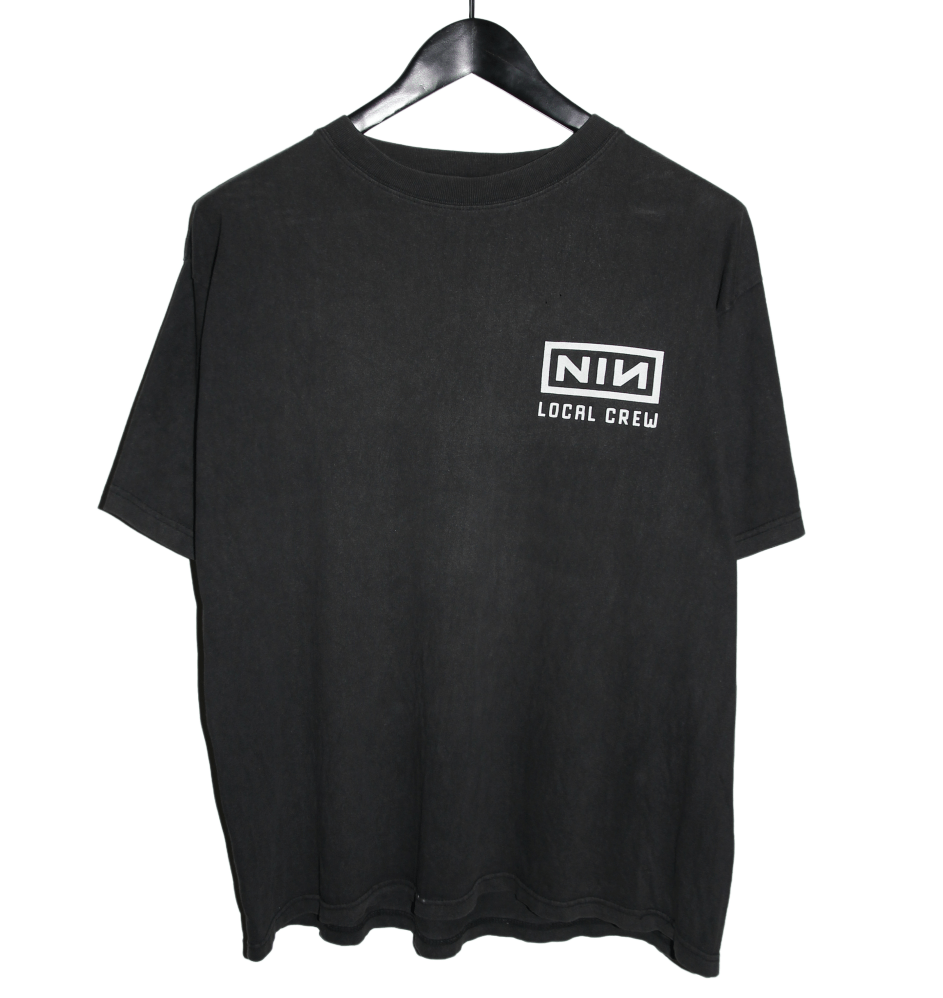 Nine Inch Nails 90's Local Crew Tour Shirt - Faded AU