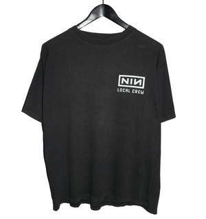 Nine Inch Nails 90's Local Crew Tour Shirt - Faded AU