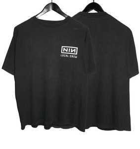 Nine Inch Nails 90's Local Crew Tour Shirt - Faded AU