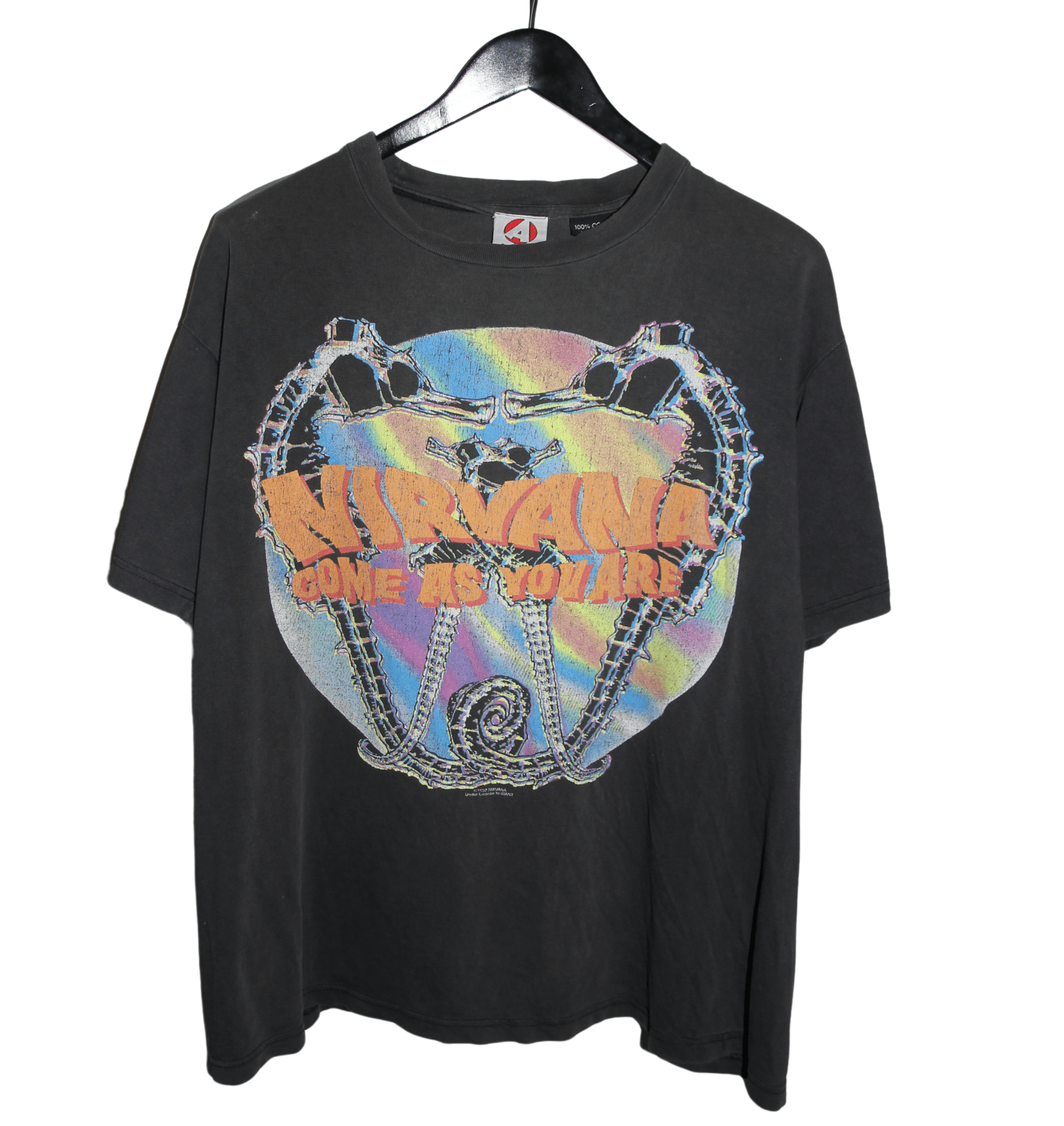 Nirvana 1992 Come As You Are Shirt - Faded AU
