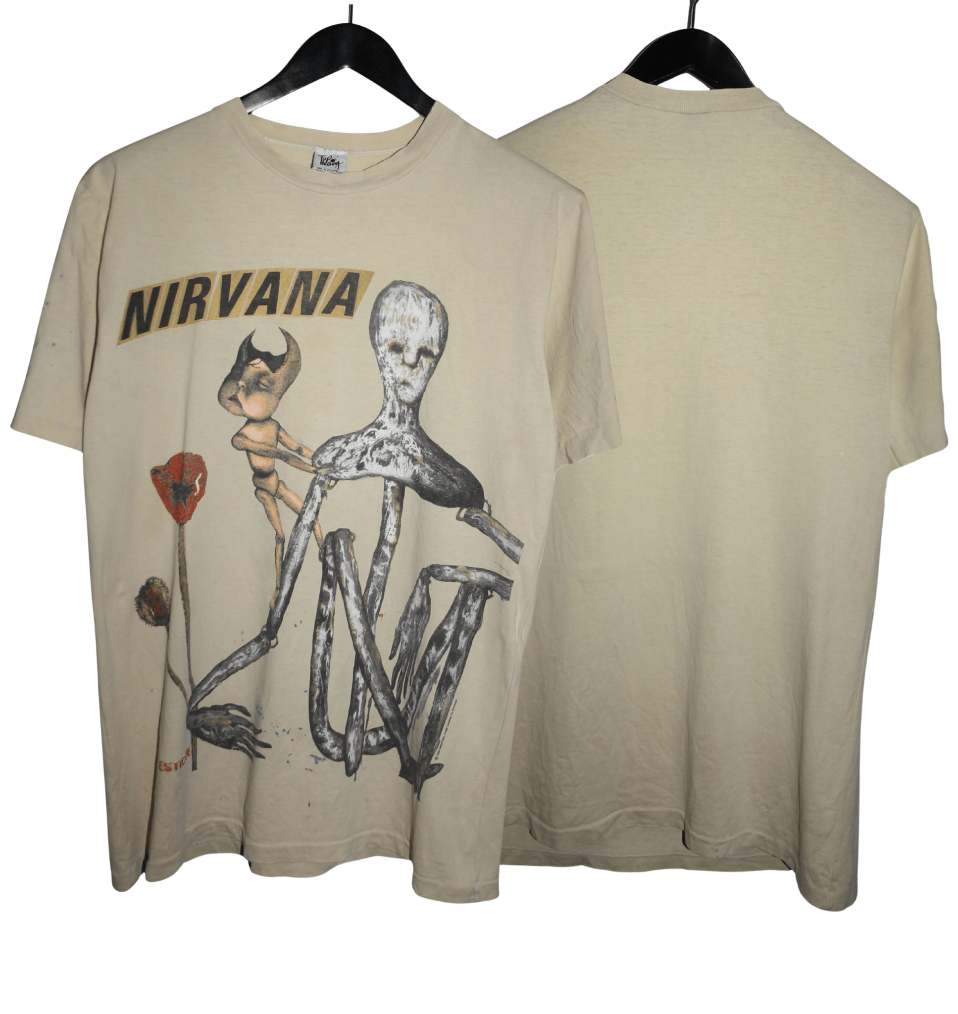 Nirvana 1993 Incesticide Album Shirt - Faded AU
