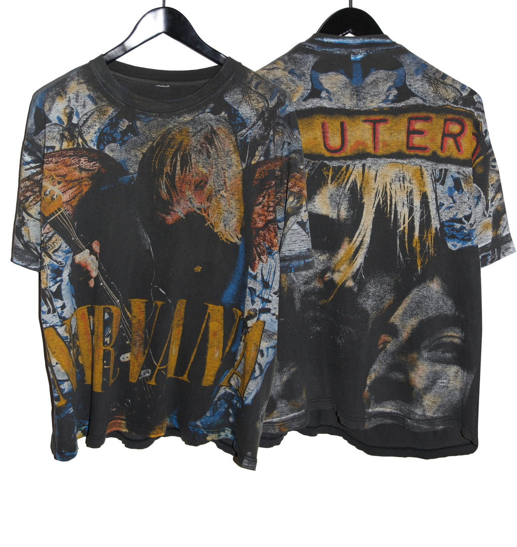 Nirvana 90's In Utero All Over Print Shirt - Faded AU