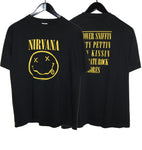 Nirvana 90's Smiley Shirt - Faded AU