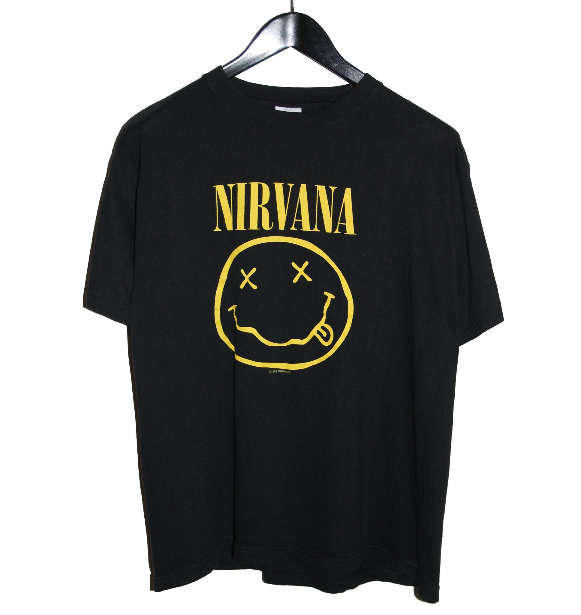 Nirvana 90's Smiley Shirt - Faded AU