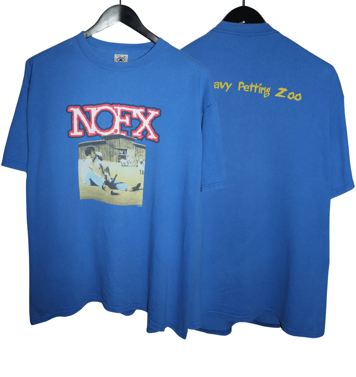 NOFX 1996 Heavy Petting Zoo Shirt - Faded AU