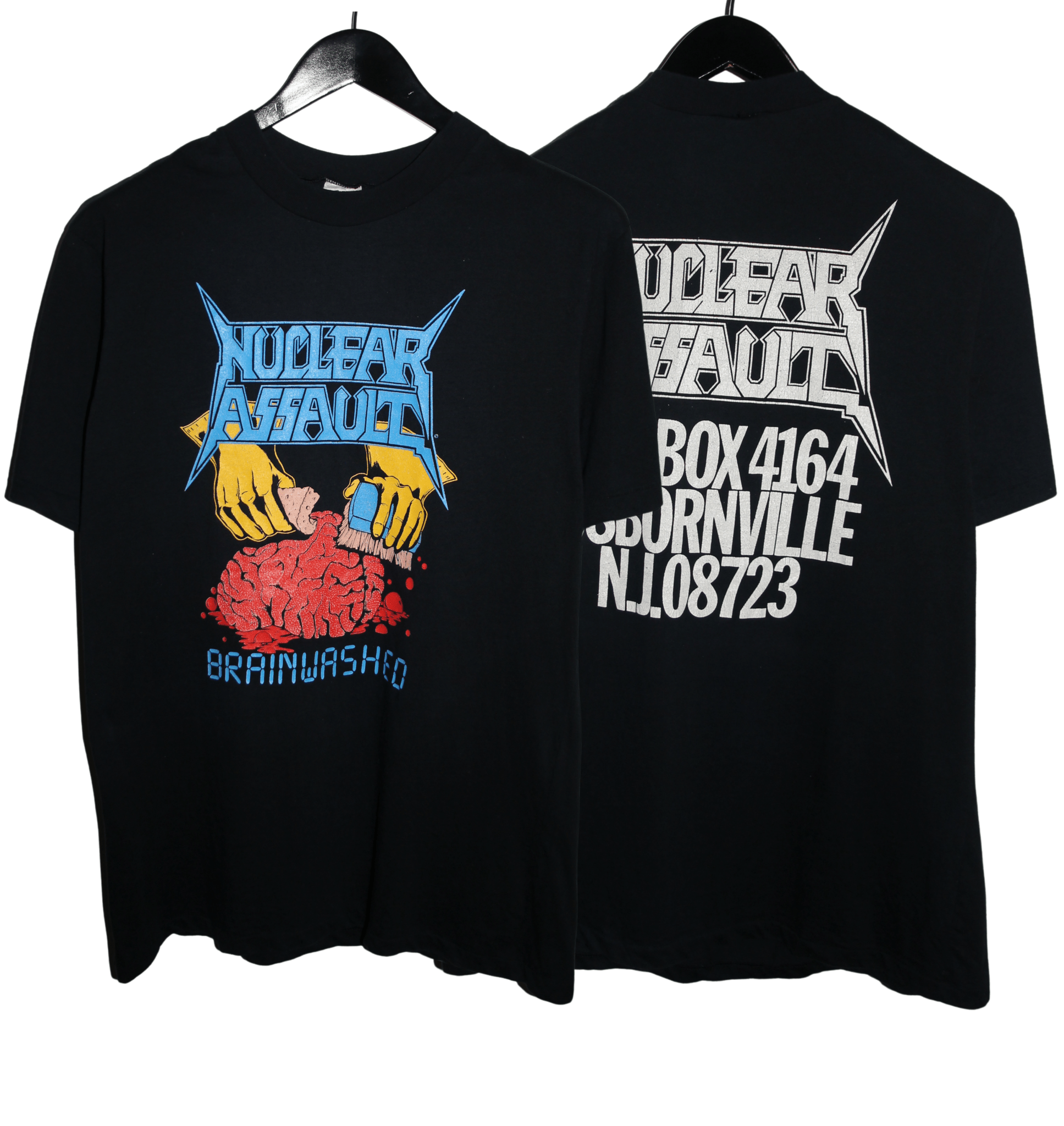 Nuclear Assault 80's Brainwashed Shirt - Faded AU