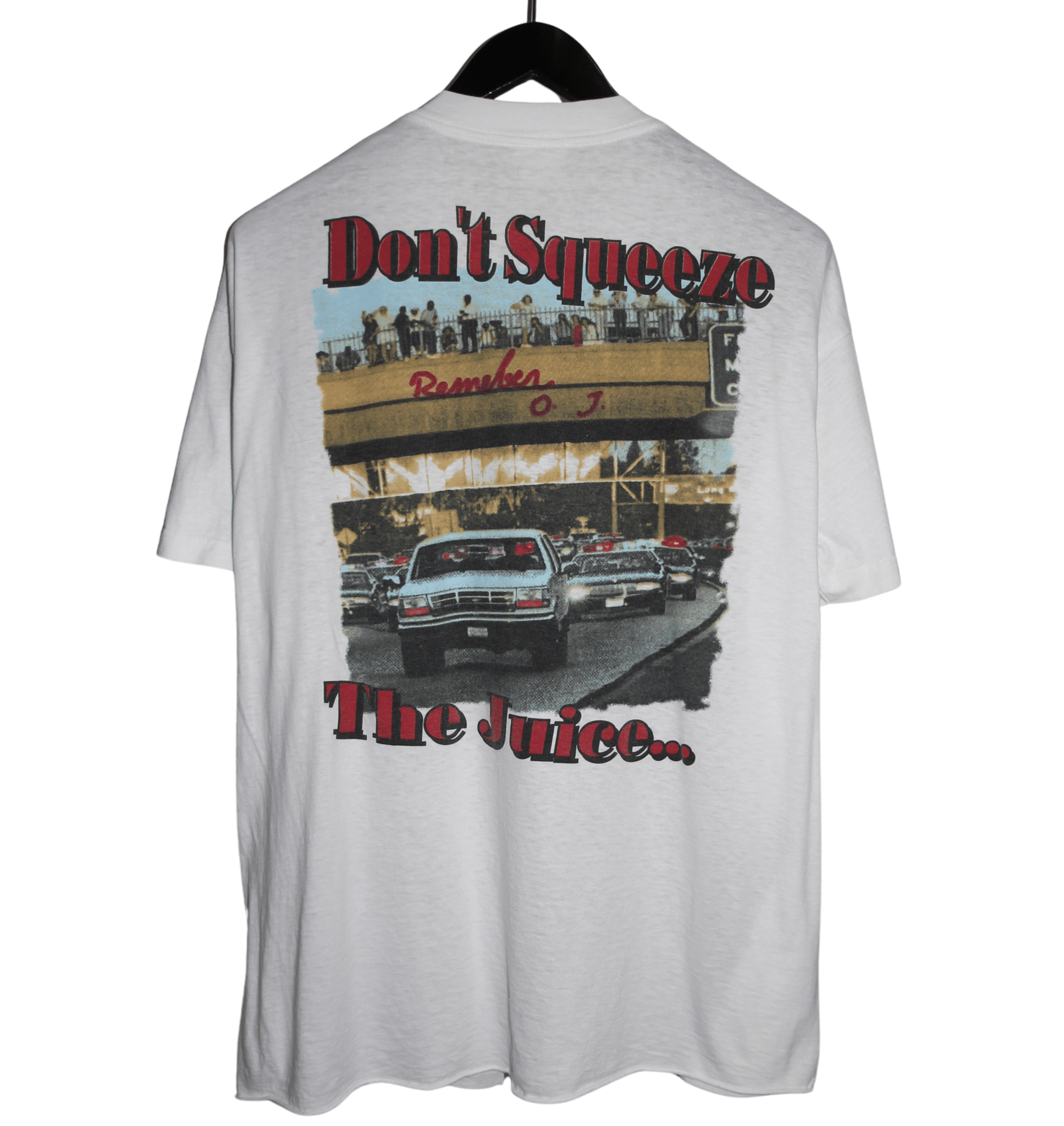 OJ Simpson 90's Juice Return Shirt - Faded AU