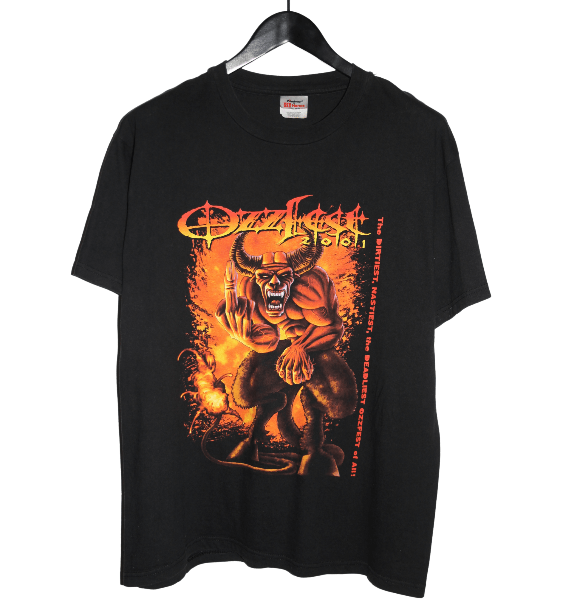 Ozzfest 2001 Festival Shirt - Faded AU