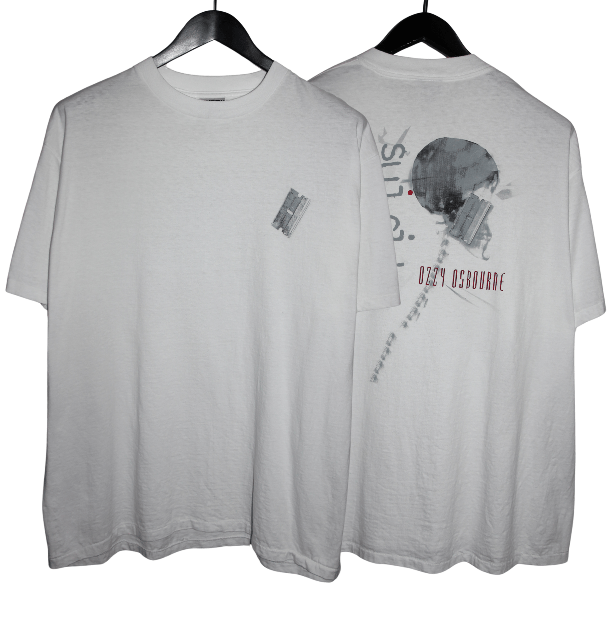 Ozzy Osbourne 1994 Suicide Solution Shirt - Faded AU