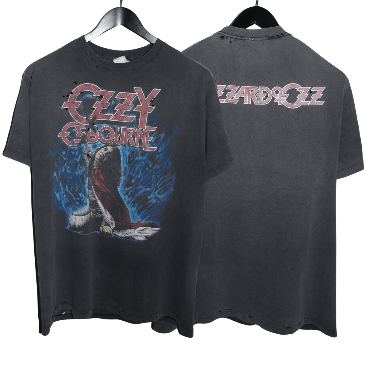 Ozzy Osbourne 90's Blizzard of Ozz Shirt - Faded AU