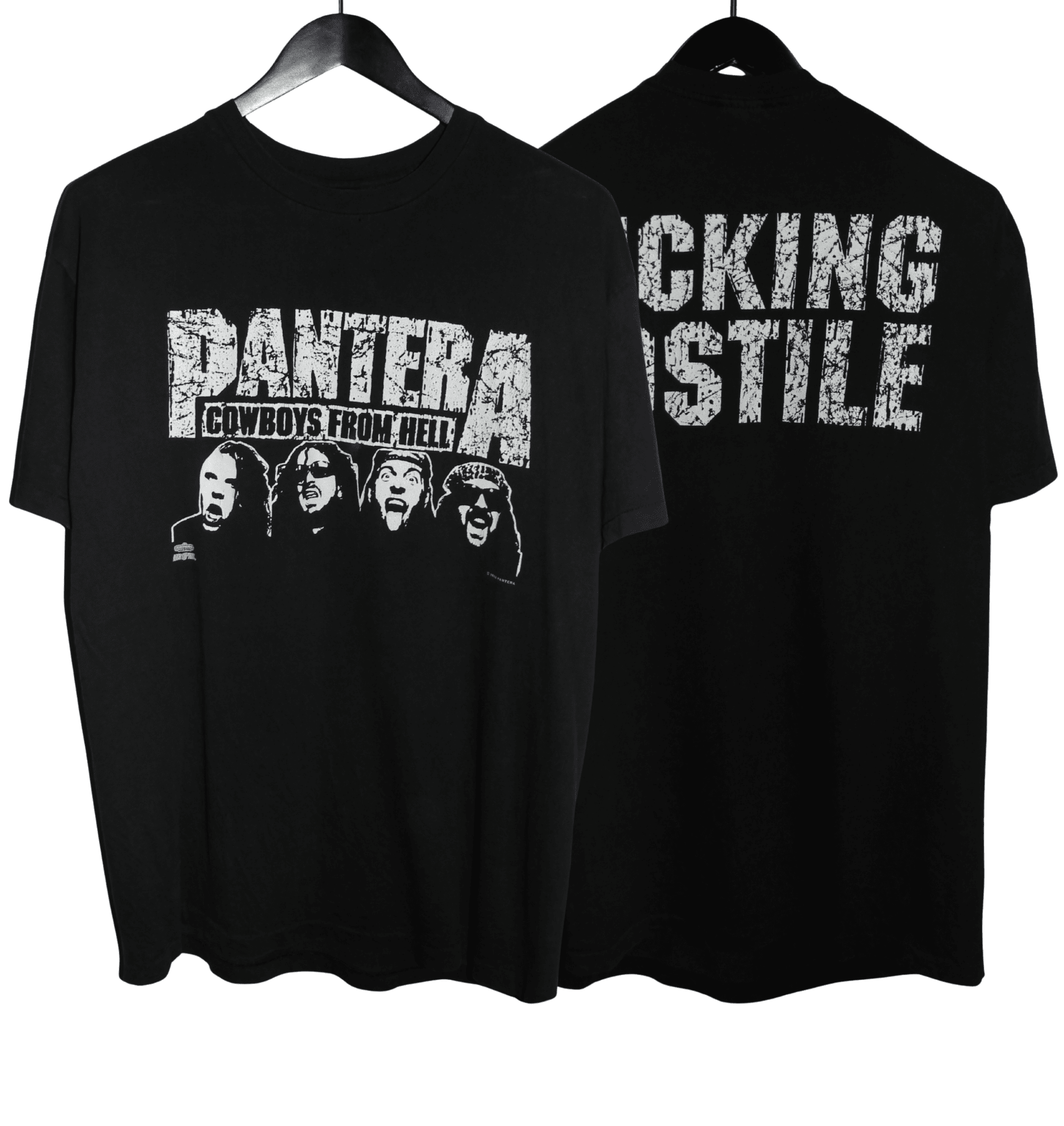 Pantera 1992 Cowboys From Hell Shirt - Faded AU