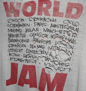 Pearl Jam 1992 World Jam Tour Shirt - Faded AU