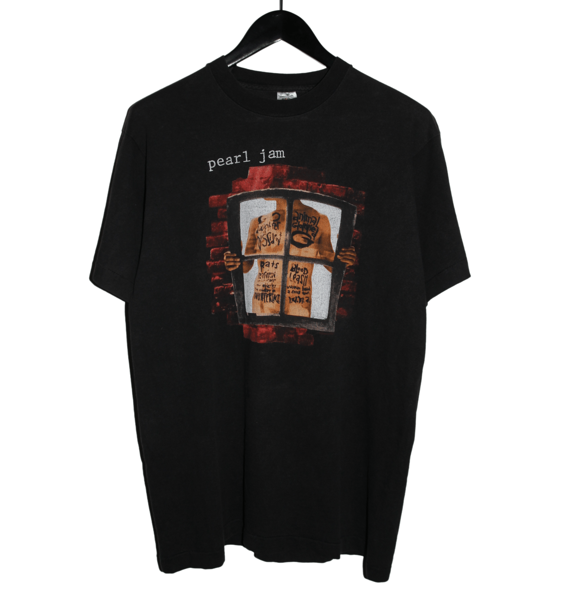Pearl Jam 1993 Window Pain Shirt - Faded AU