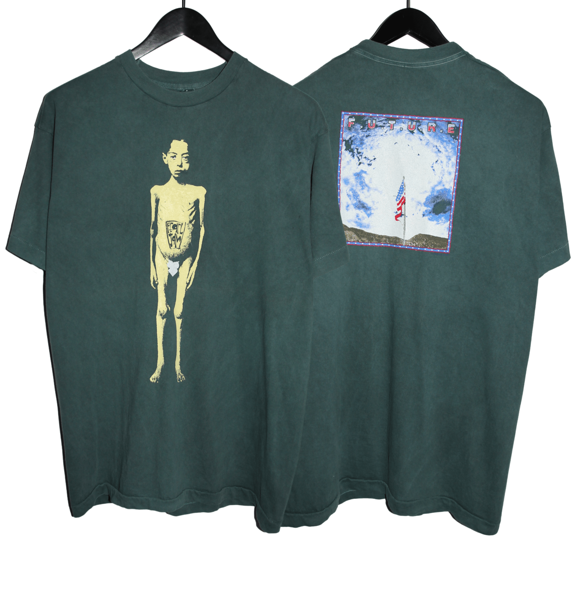 Pearl Jam 1994 F.U.T.U.R.E Shirt - Faded AU