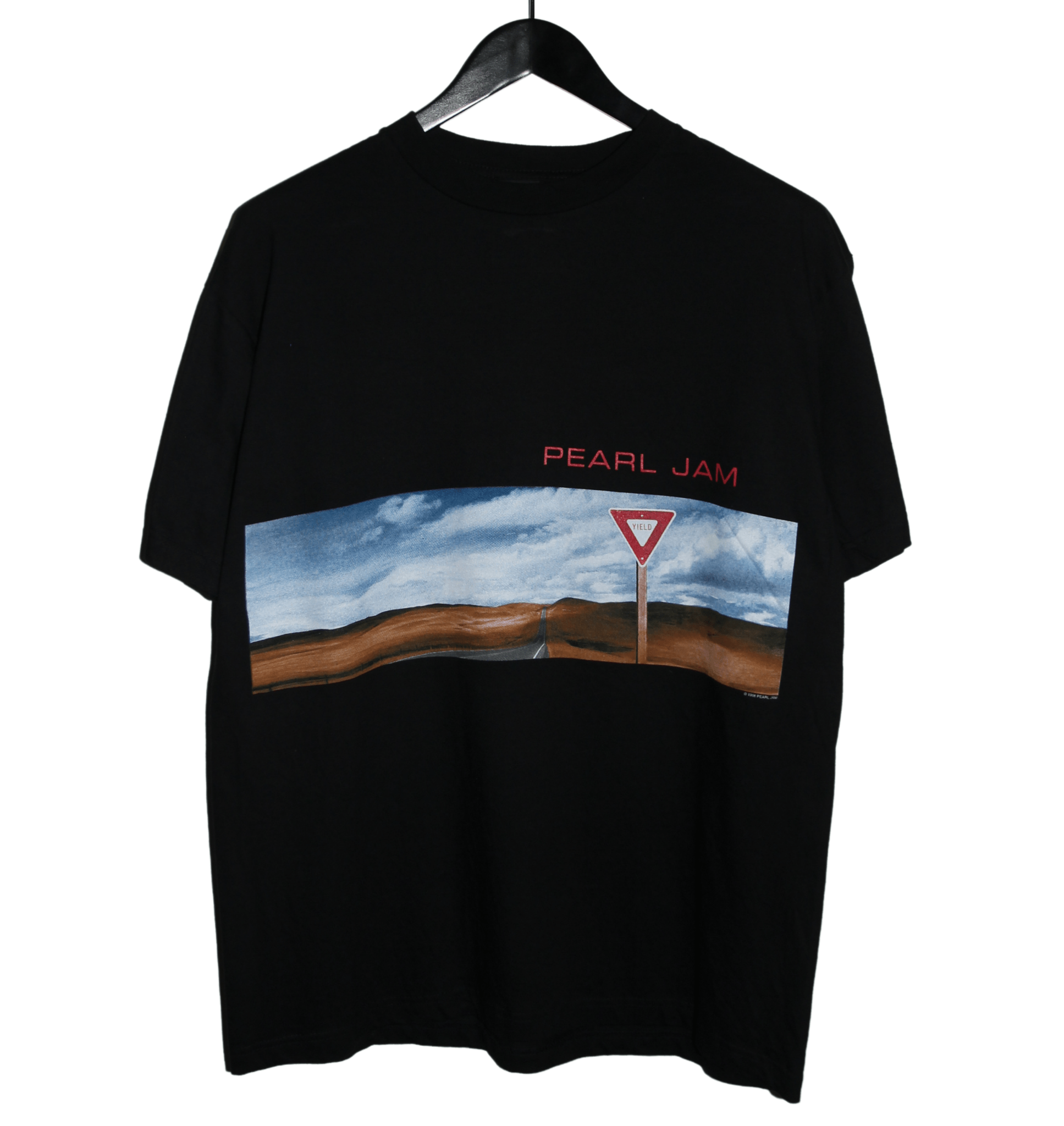 Pearl Jam 1998 Yield Tour Shirt - Faded AU