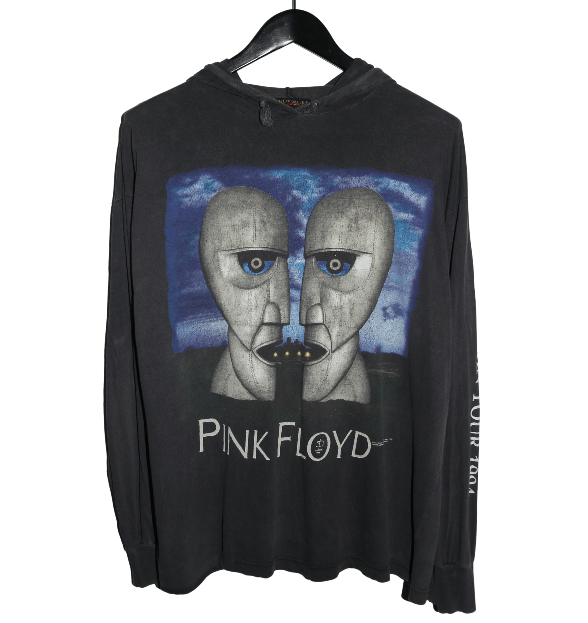 Pink Floyd 1994 Division Bell Album Hoodie - Faded AU