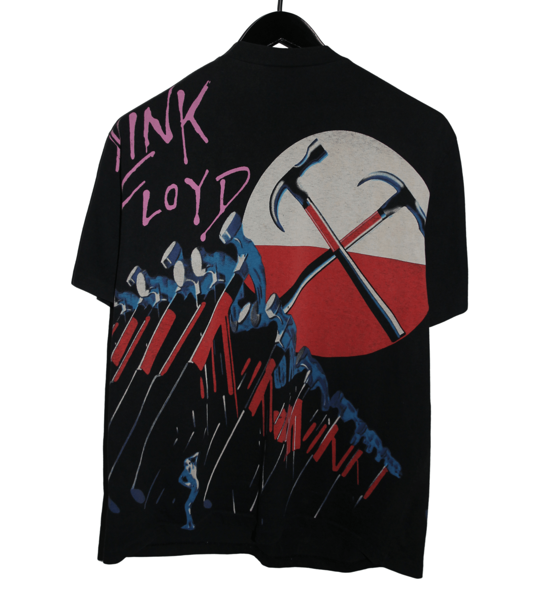 Pink Floyd 90's The Wall All Over Print Shirt - Faded AU
