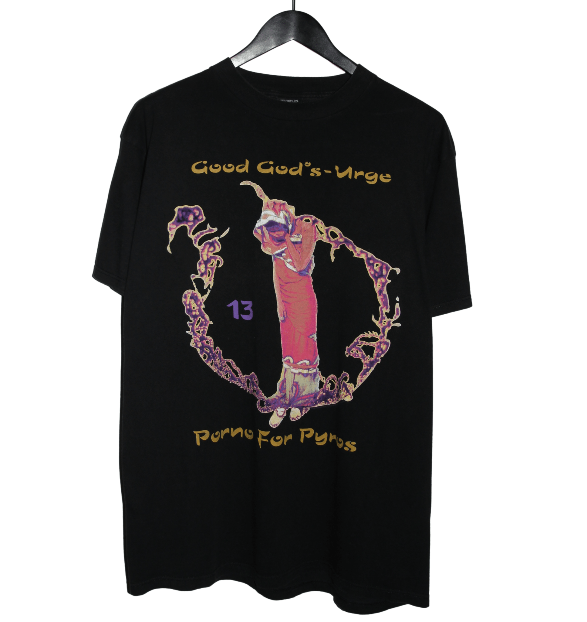 Porno for Pyros 1996 Good God's Urge Album Shirt - Faded AU