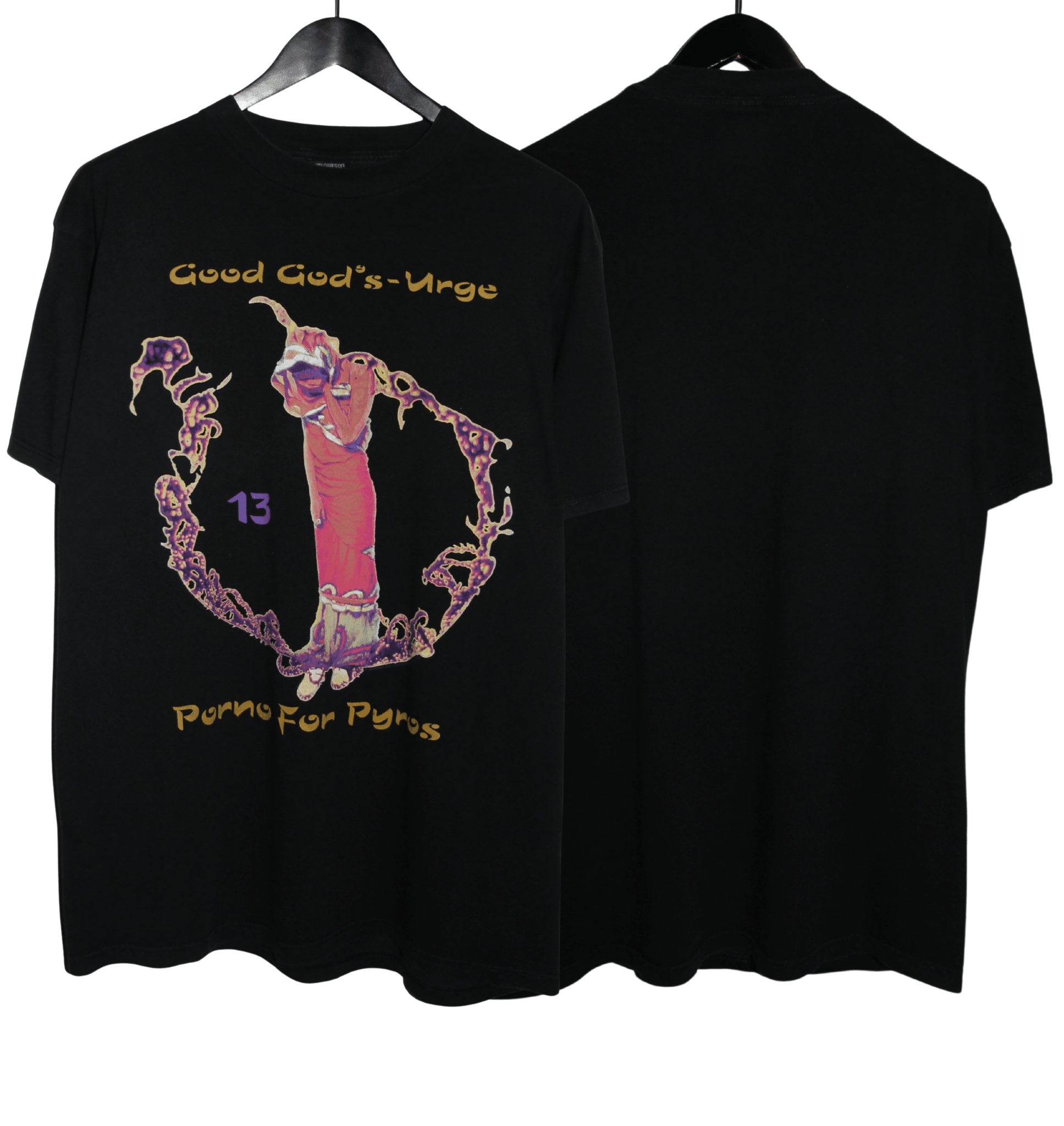 Porno for Pyros 1996 Good God's Urge Album Shirt - Faded AU