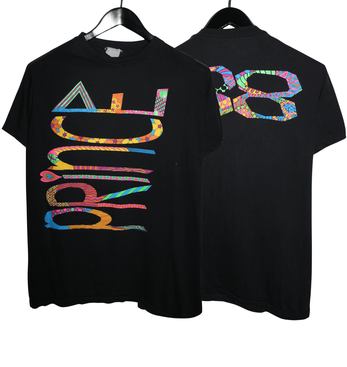 Prince 1988 Lovesexy Spellout Shirt - Faded AU