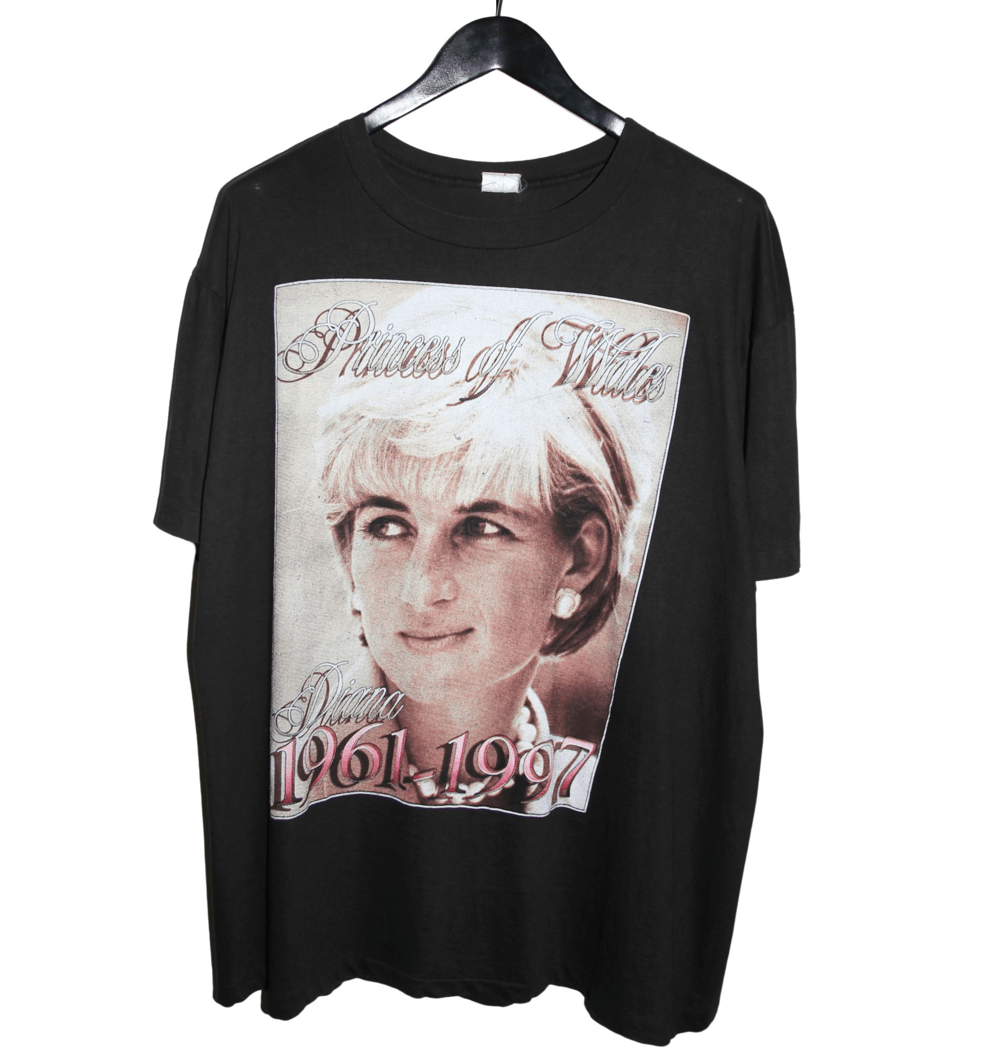 Princess Diana 1997 Memorial Rap Tee - Faded AU
