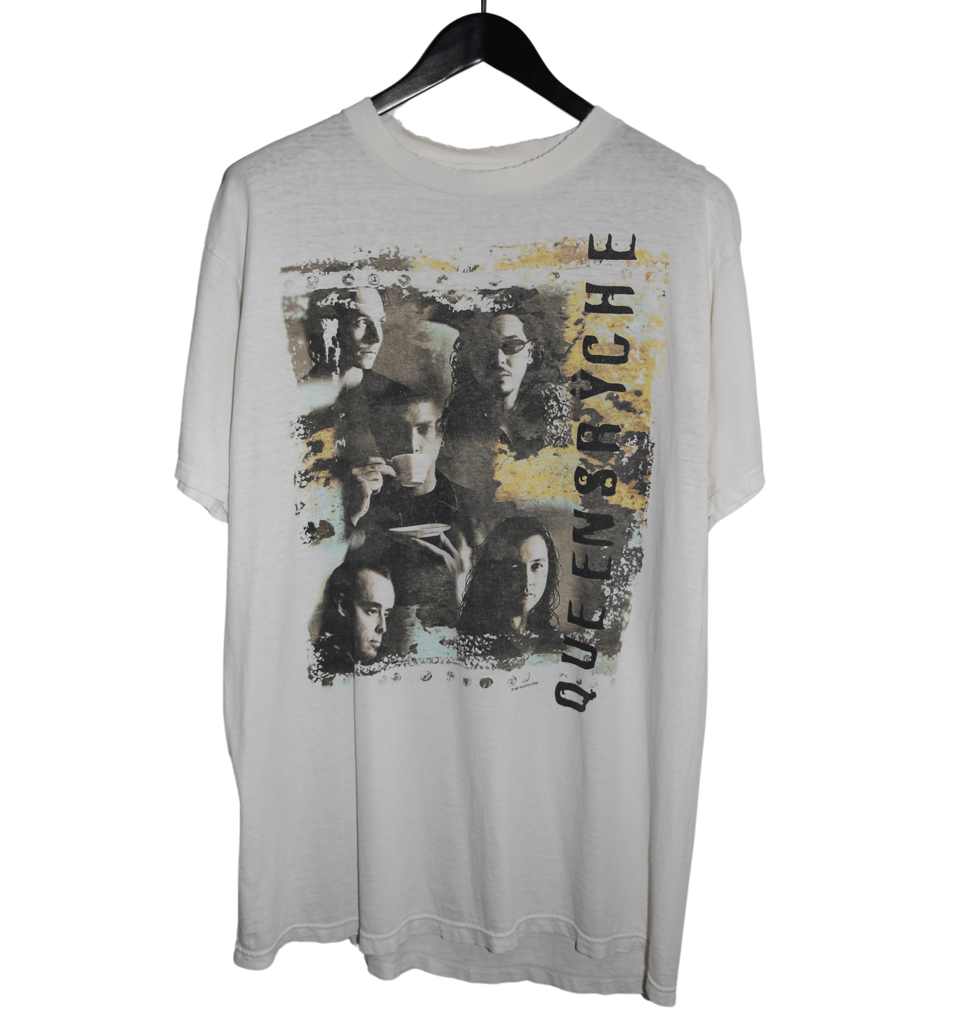 Queensryche 1997 Hear in the Now Frontier Tour Shirt - Faded AU