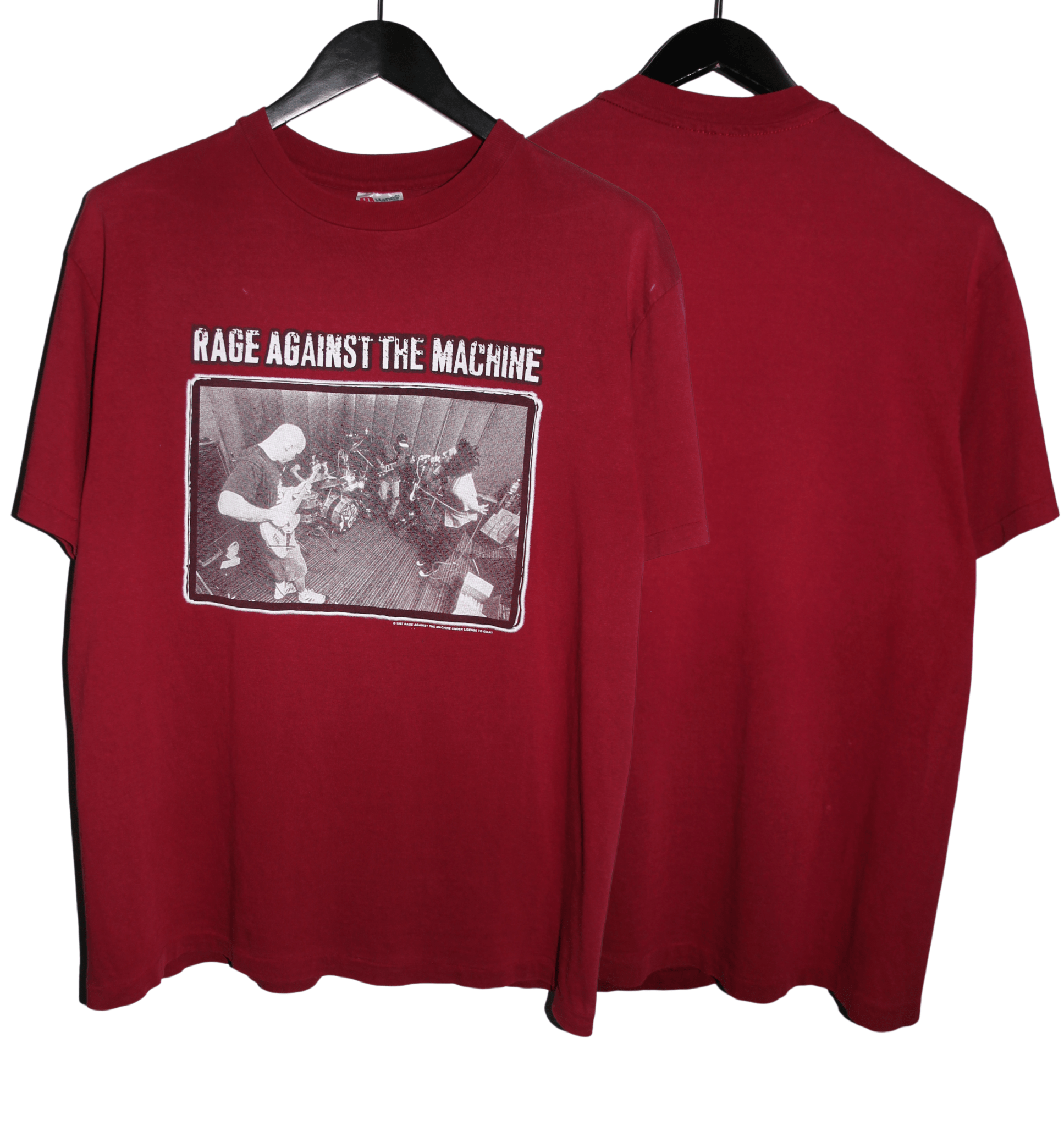 Rage Against The Machine 1997 Tour Shirt - Faded AU