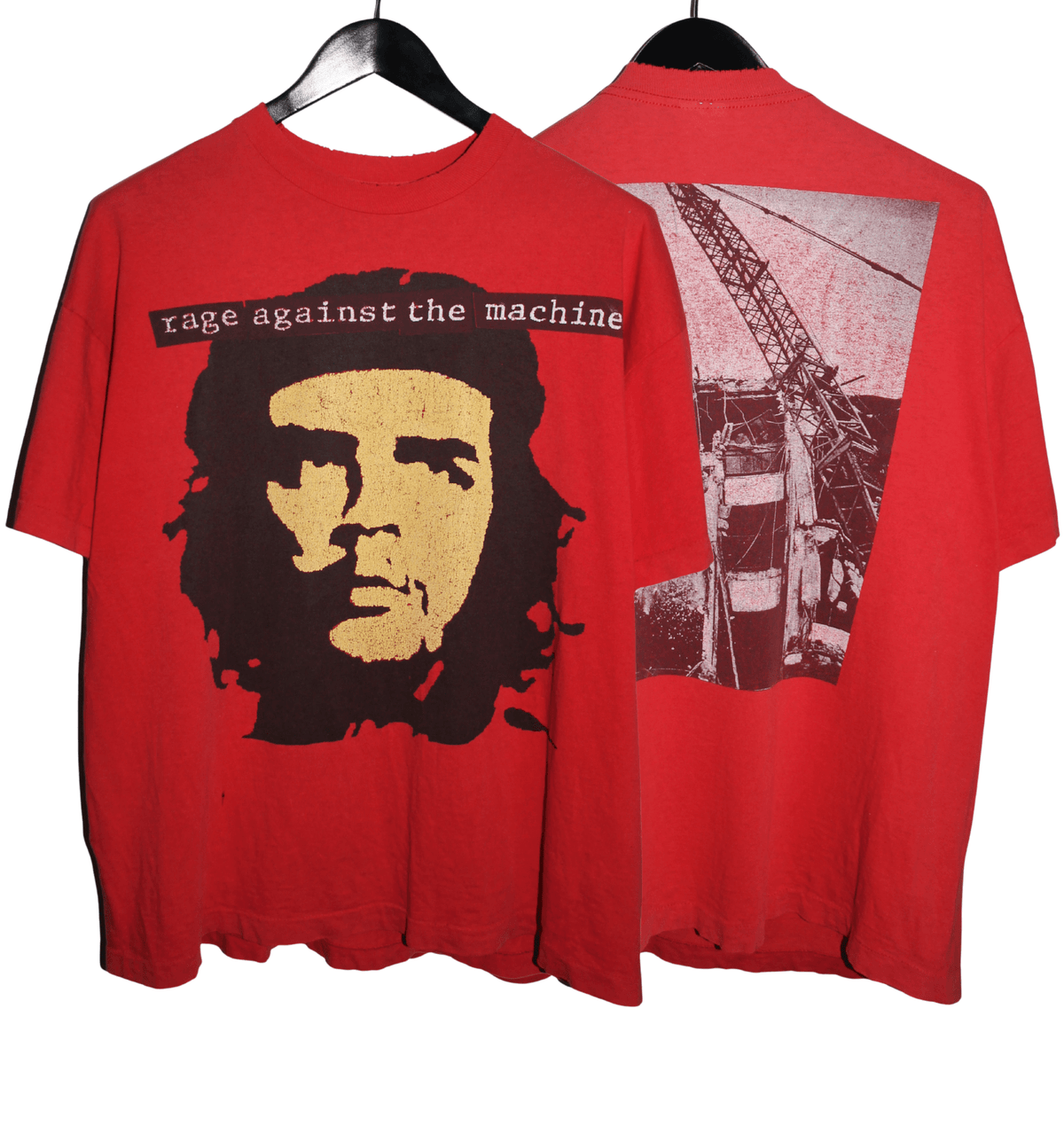 Rage Against The Machine 90's Che Guevara Shirt - Faded AU