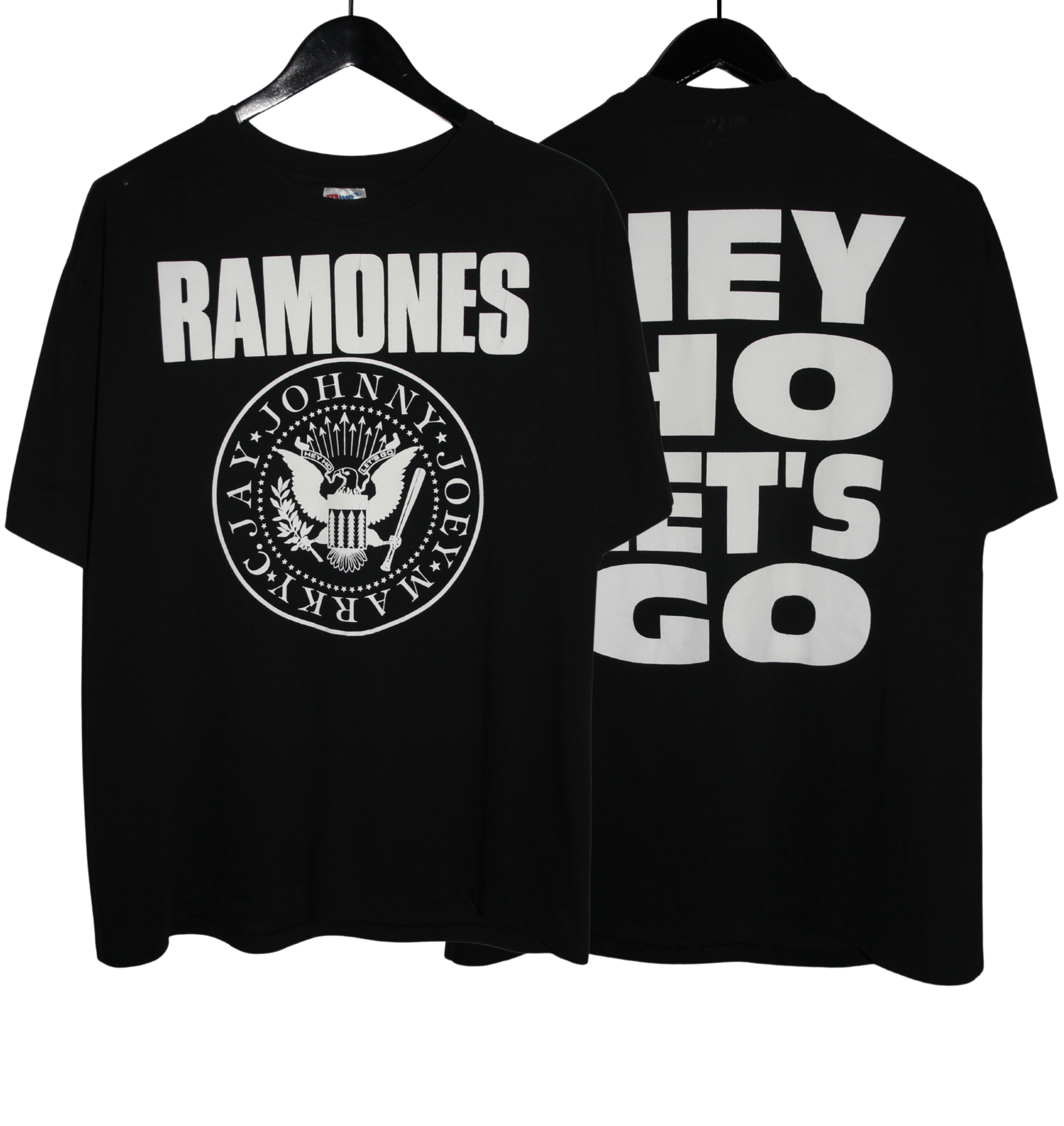 Ramones 1990's Hey Ho Let's Go Shirt - Faded AU