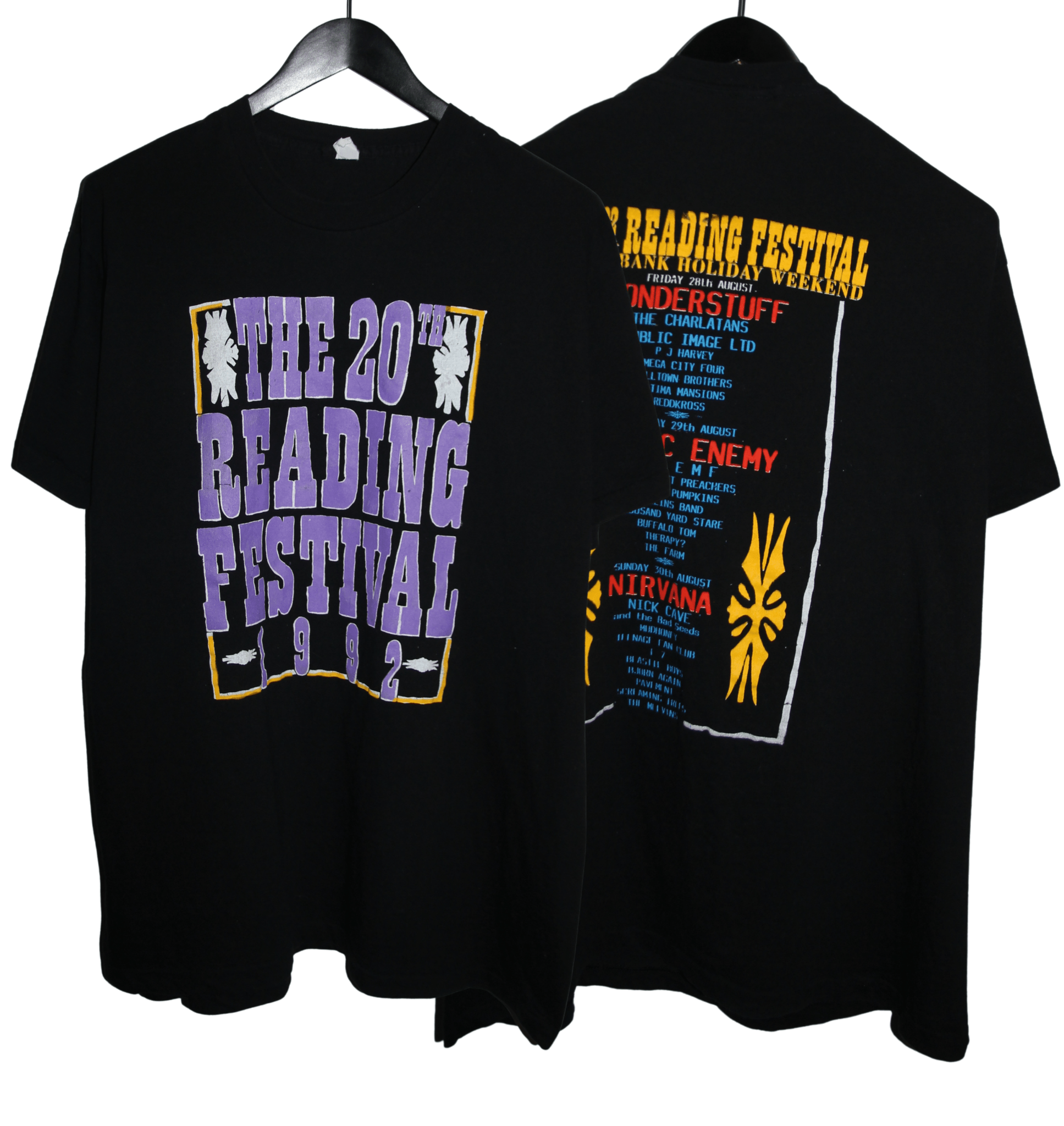 Reading Festival 1992 Nirvana Shirt - Faded AU