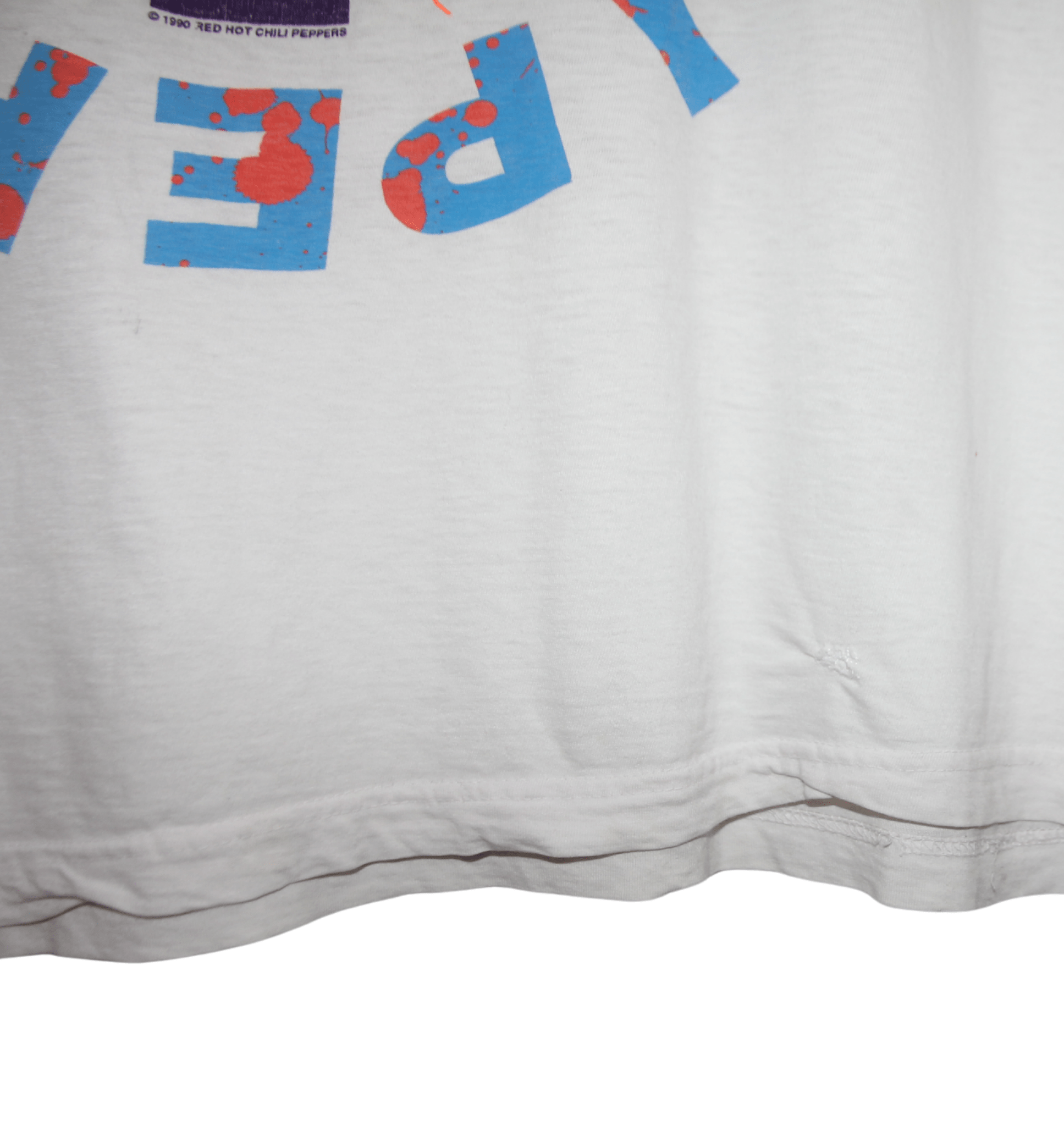 Red Hot Chili Peppers 1990 Sperm Shirt - Faded AU