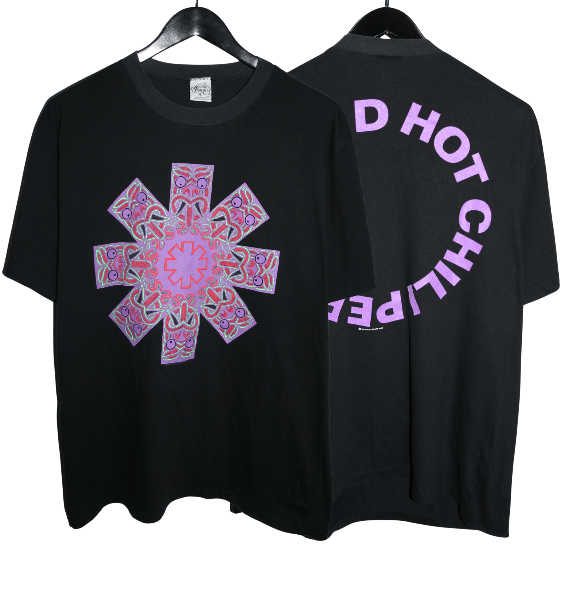 Red Hot Chili Peppers 1992 Asterisk Shirt - Faded AU