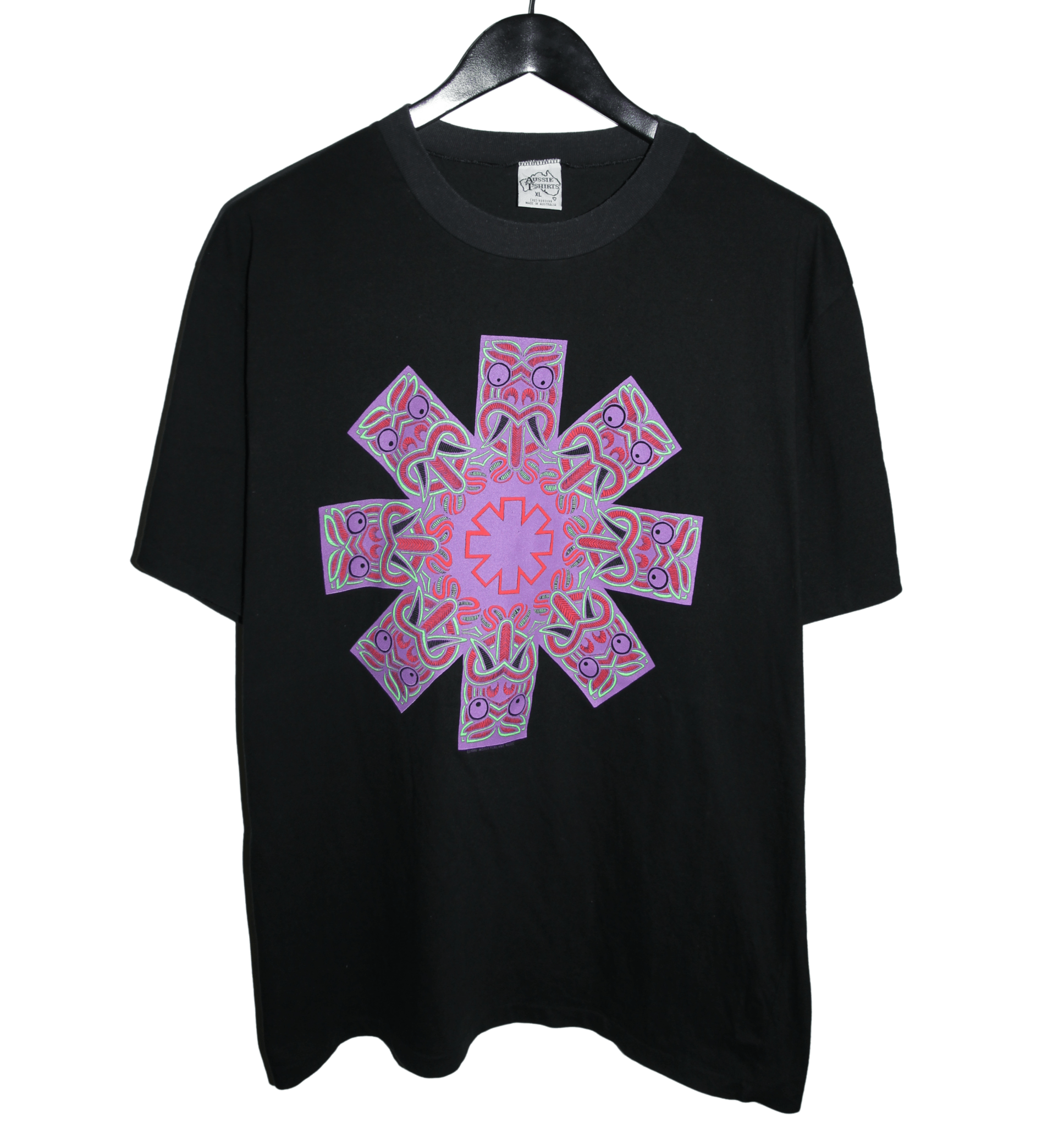 Red Hot Chili Peppers 1992 Asterisk Shirt - Faded AU