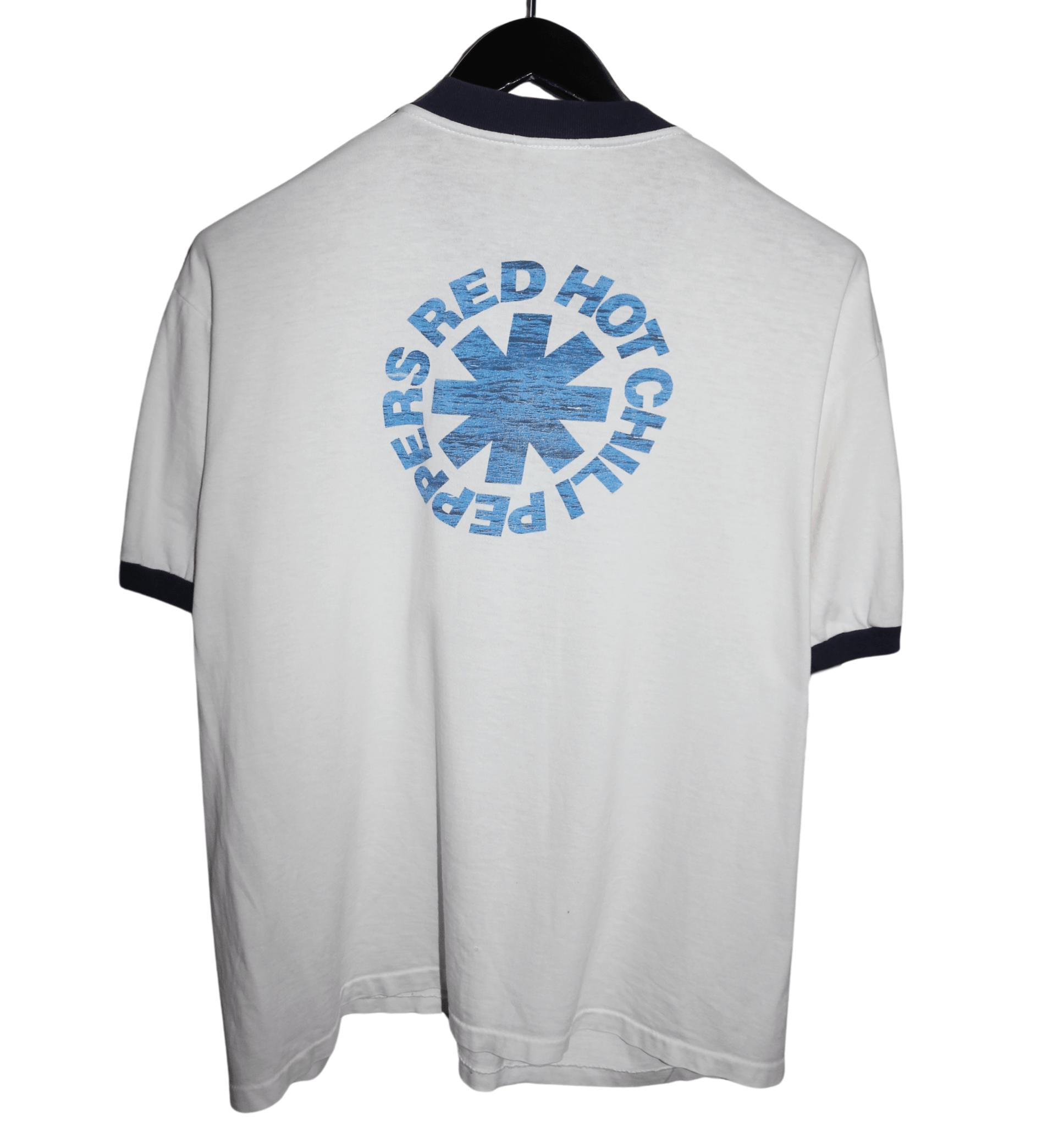 Red Hot Chili Peppers 1999 Californiacation Ringer Shirt - Faded AU