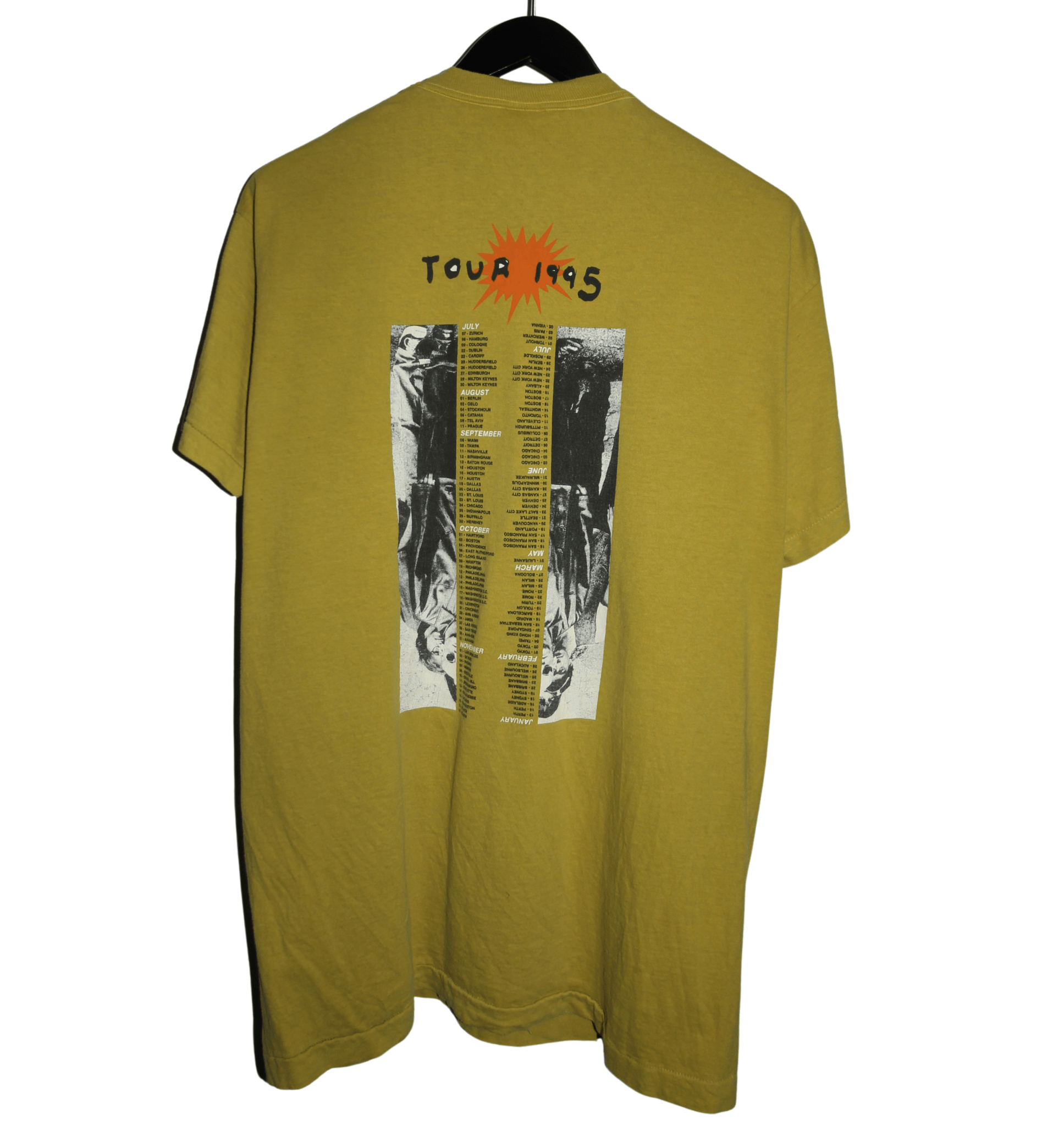 R.E.M 1995 Tour Shirt - Faded AU