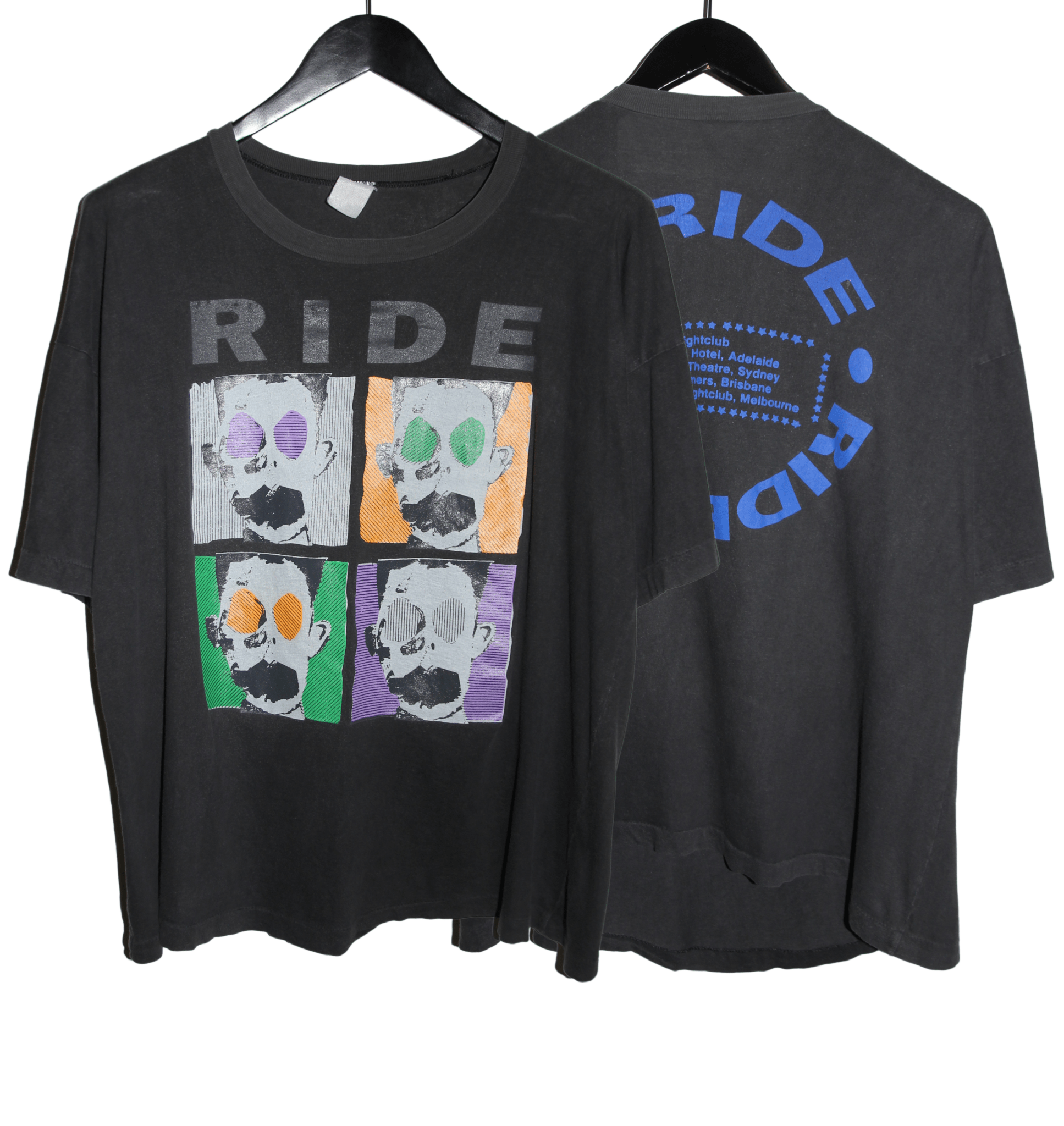 Ride 1991 Australian Tour Shirt - Faded AU