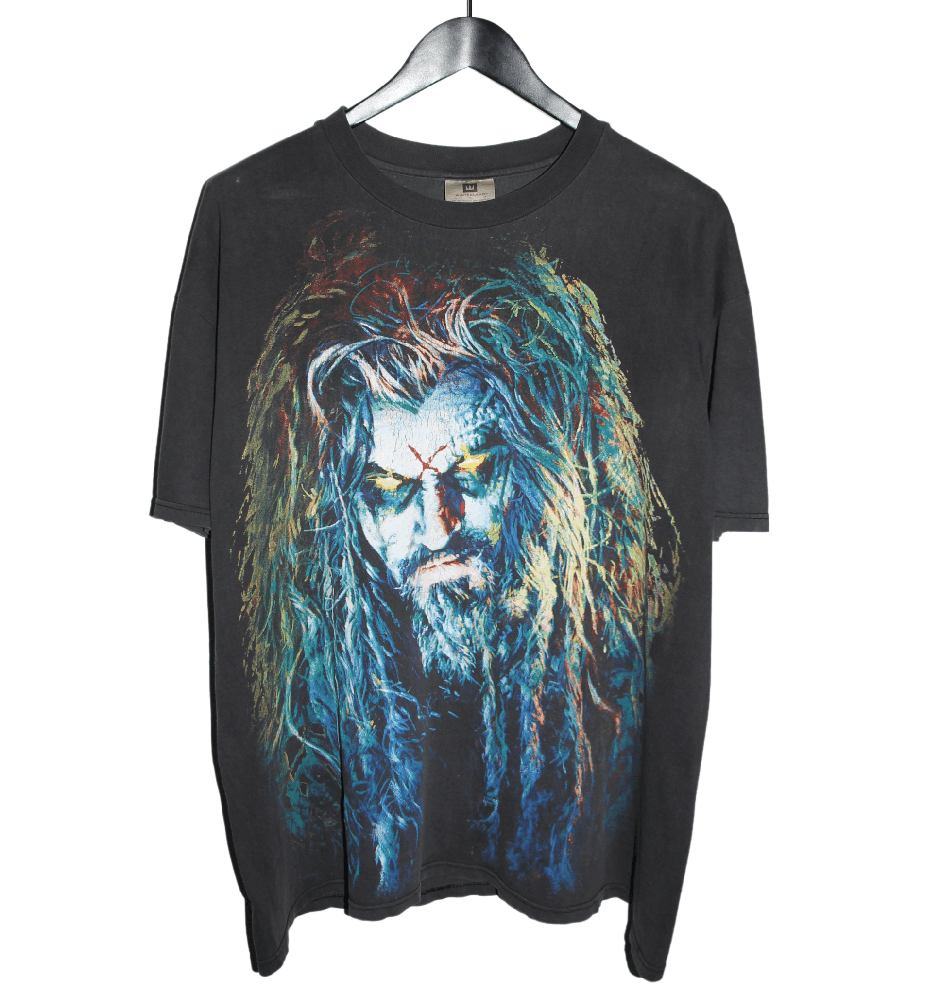Rob Zombie 1998 Hellbilly All Over Print Shirt - Faded AU
