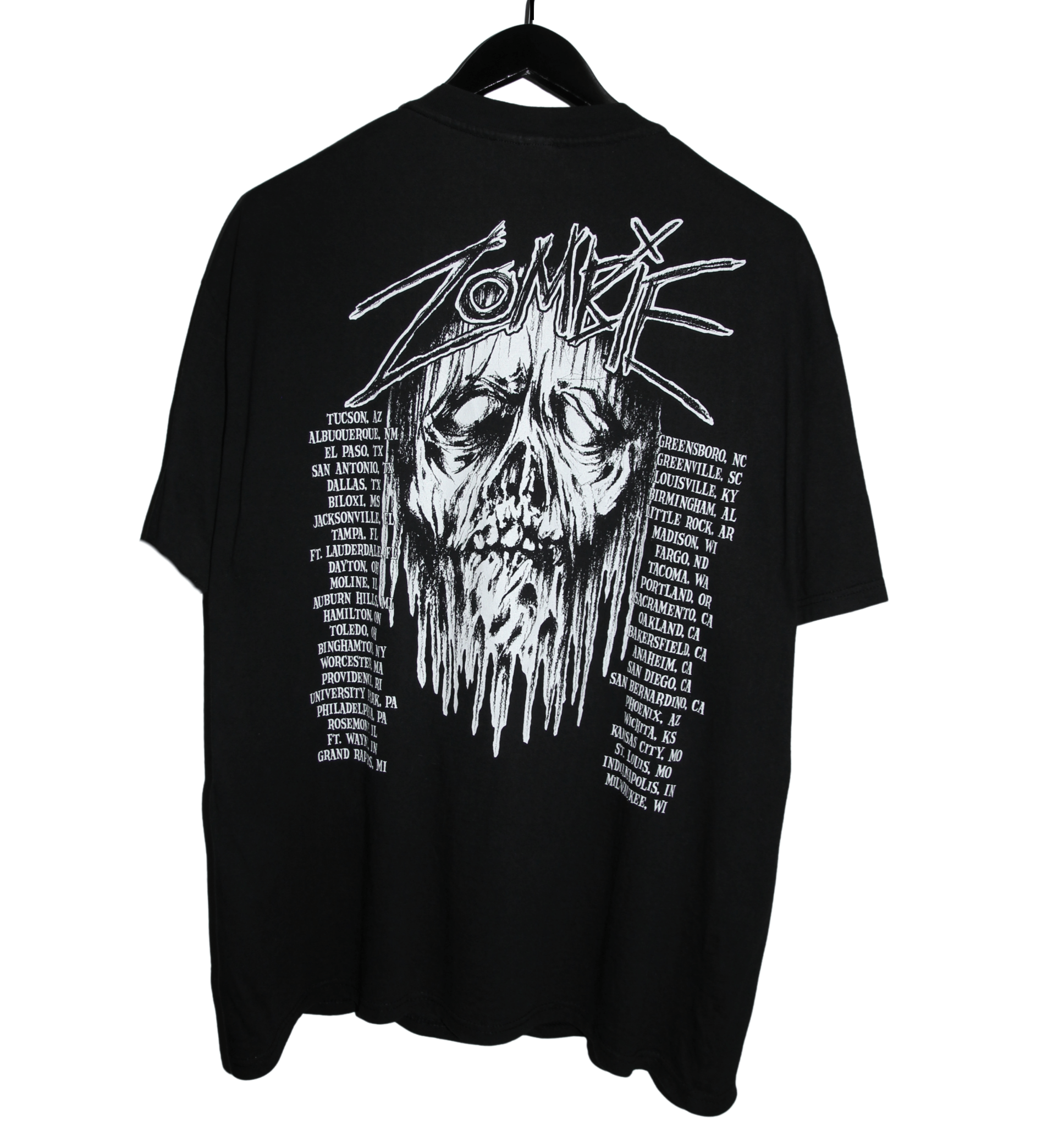 Rob Zombie 1998 Hellbilly Deluxe Tour Shirt - Faded AU