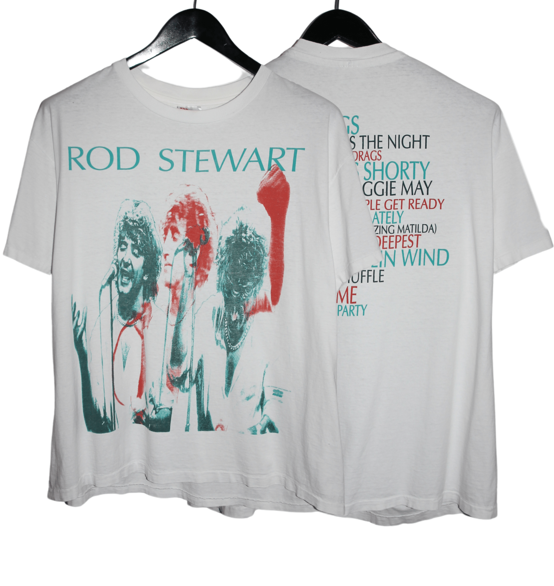 Rod Stewart 1993 Tour Shirt - Faded AU