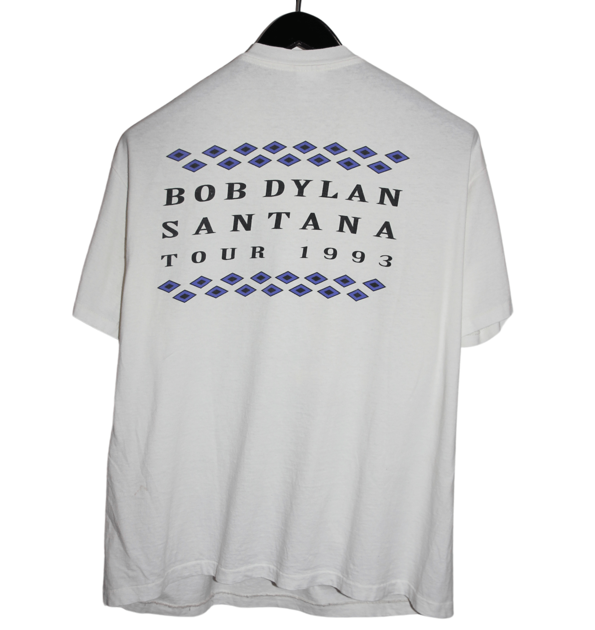 Santana & Bob Dylan 1993 Tour Shirt - Faded AU