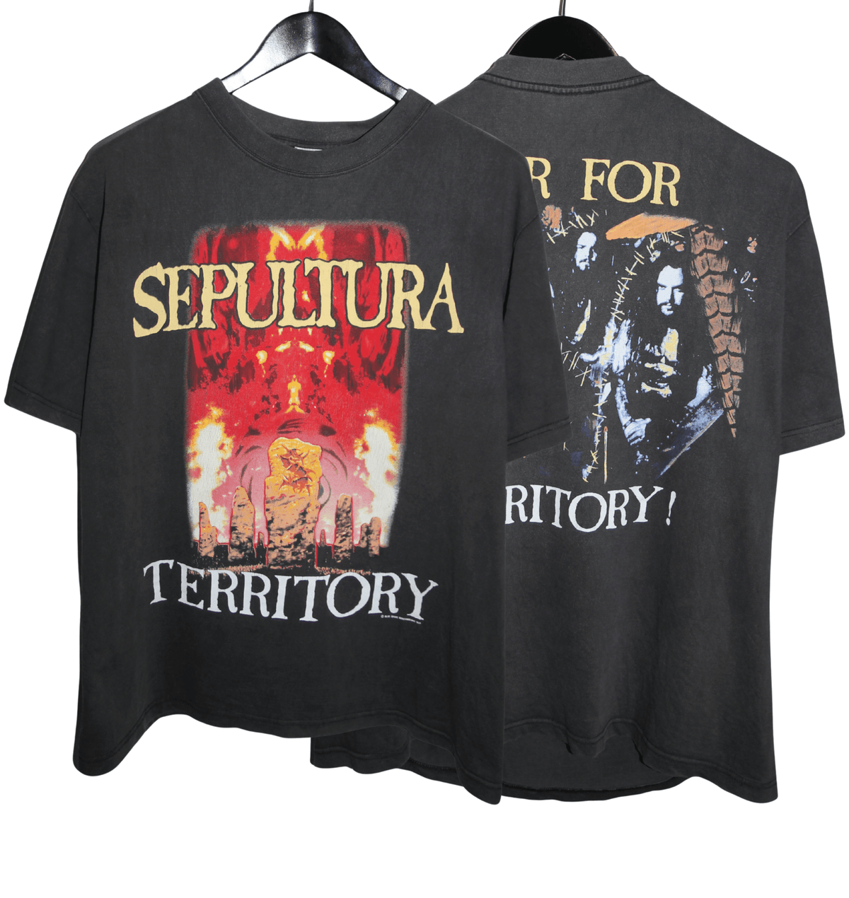 Sepultura 1993 Territory Shirt - Faded AU